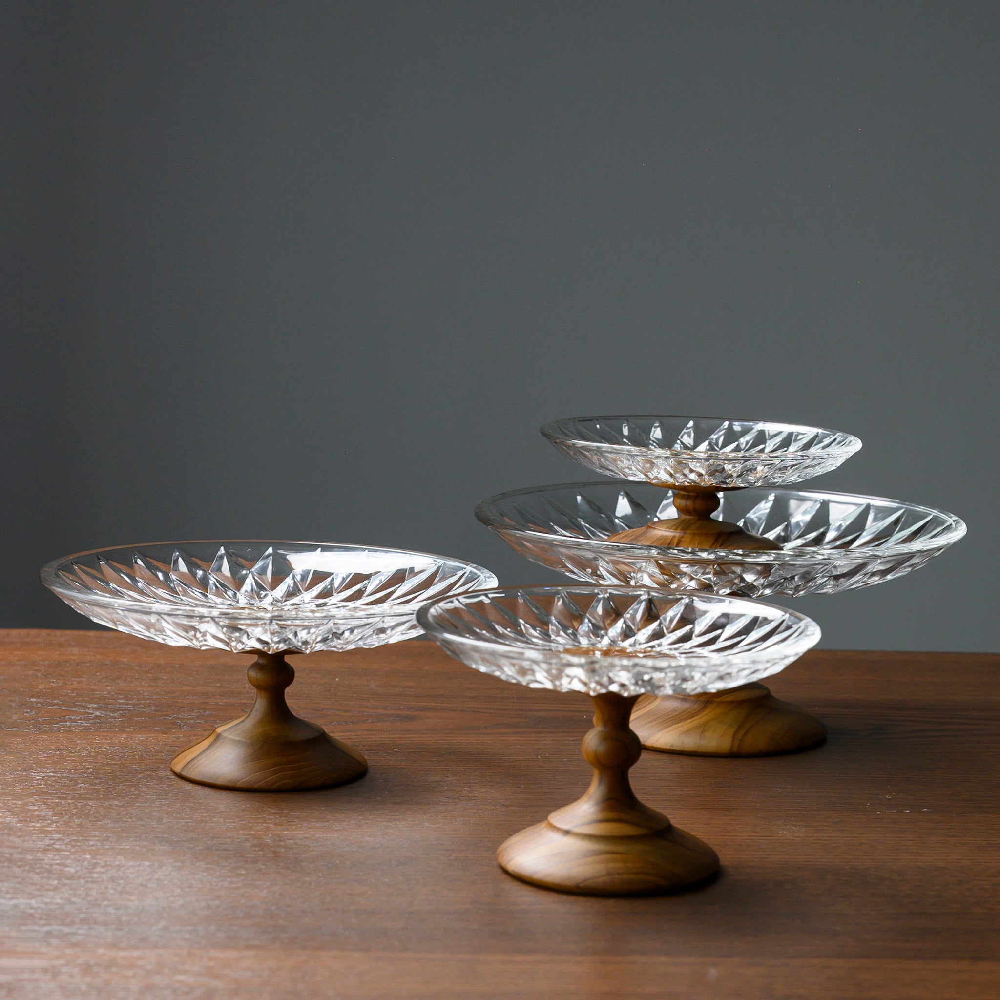 VIENNA BLOOM DESSERT STAND 19 x 8.3 CM