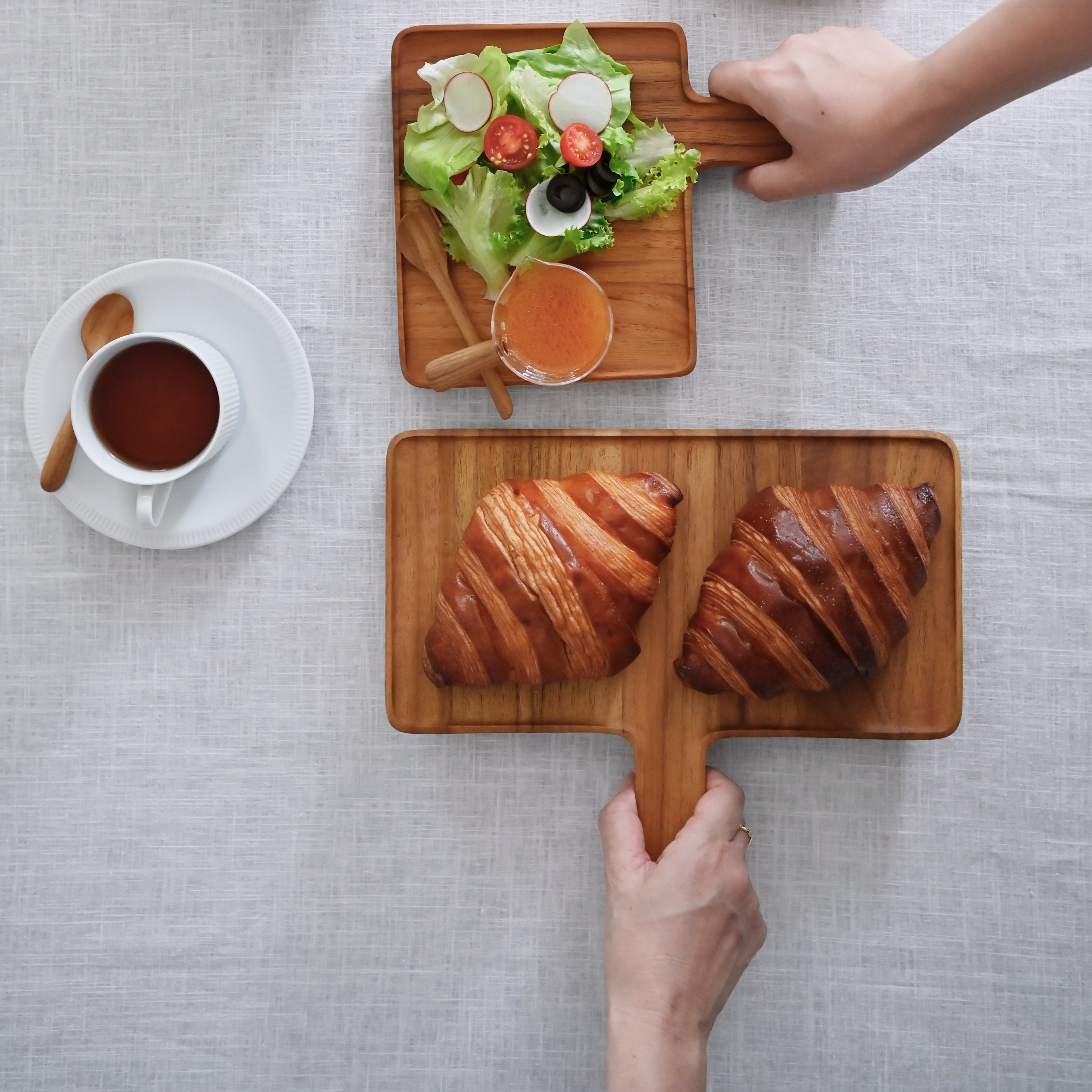 BLANCHE BAKERY TRAY(TEAK)