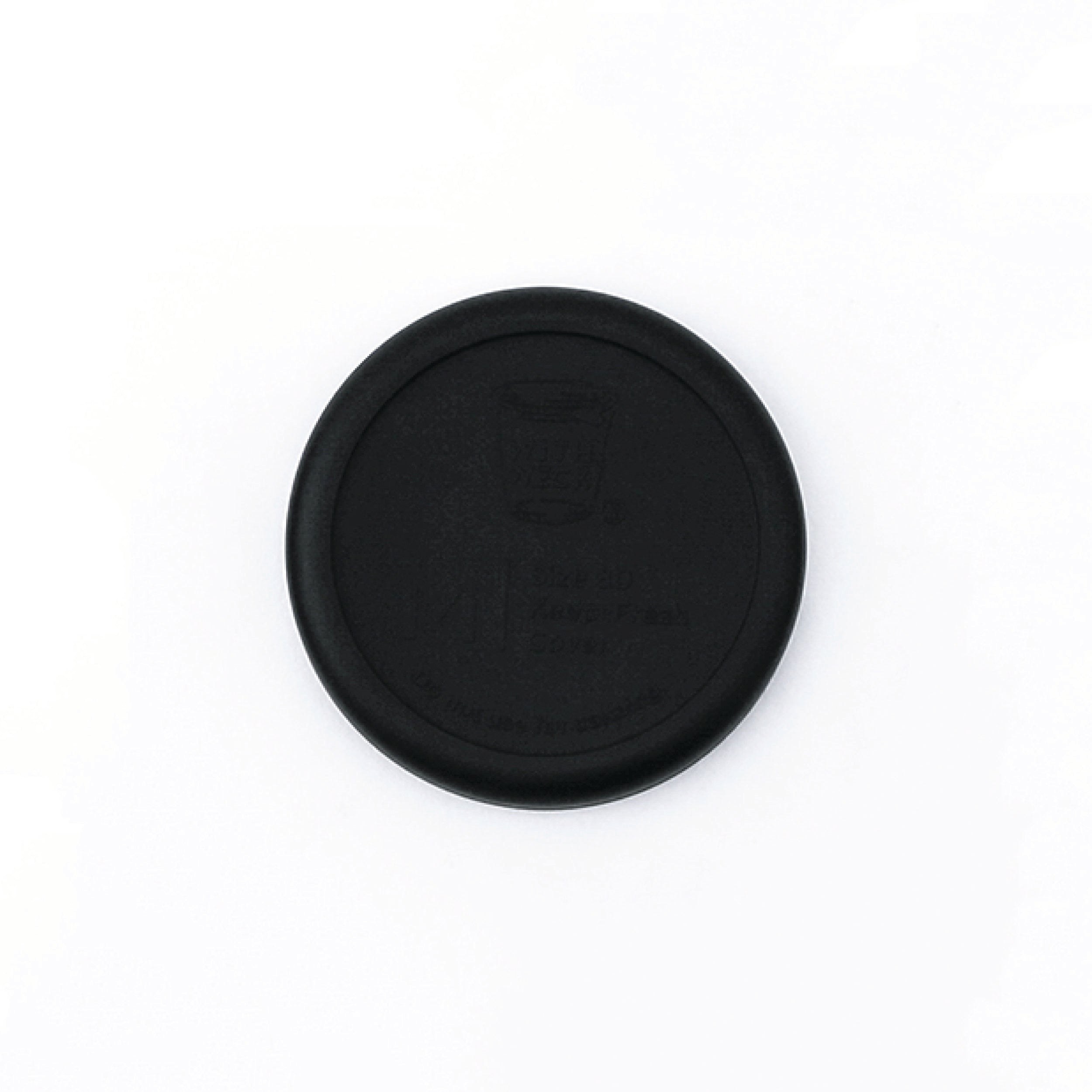 LIDS BLACK (SILICONE) FOR WECK (M)
