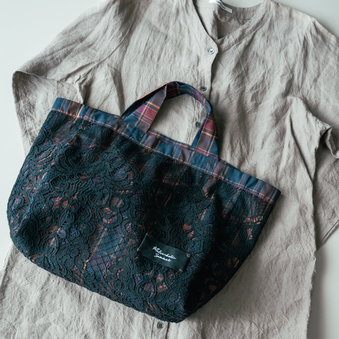 WIDE HANDLE TOTE