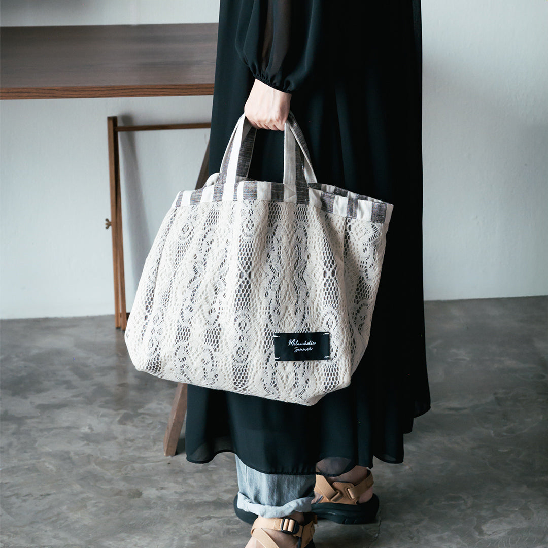 WIDE HANDLE TOTE