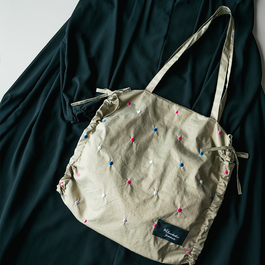 SCRUNCHY TOTE