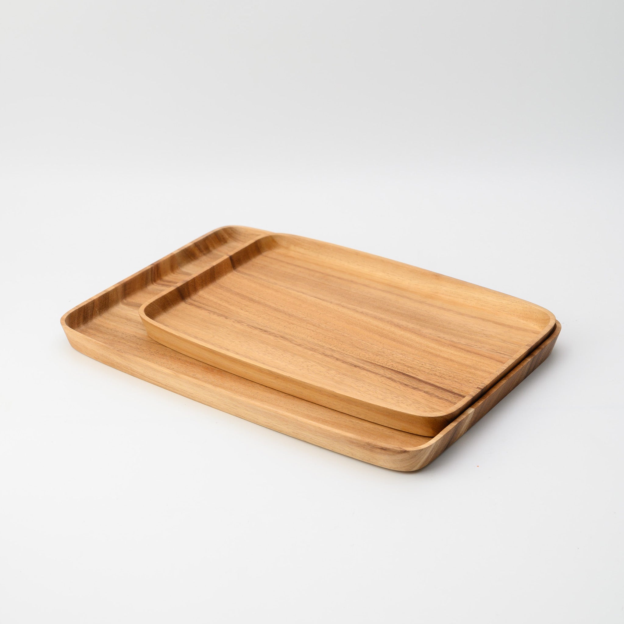LIMPID REGTANGULAR TRAY L (ACACIA)