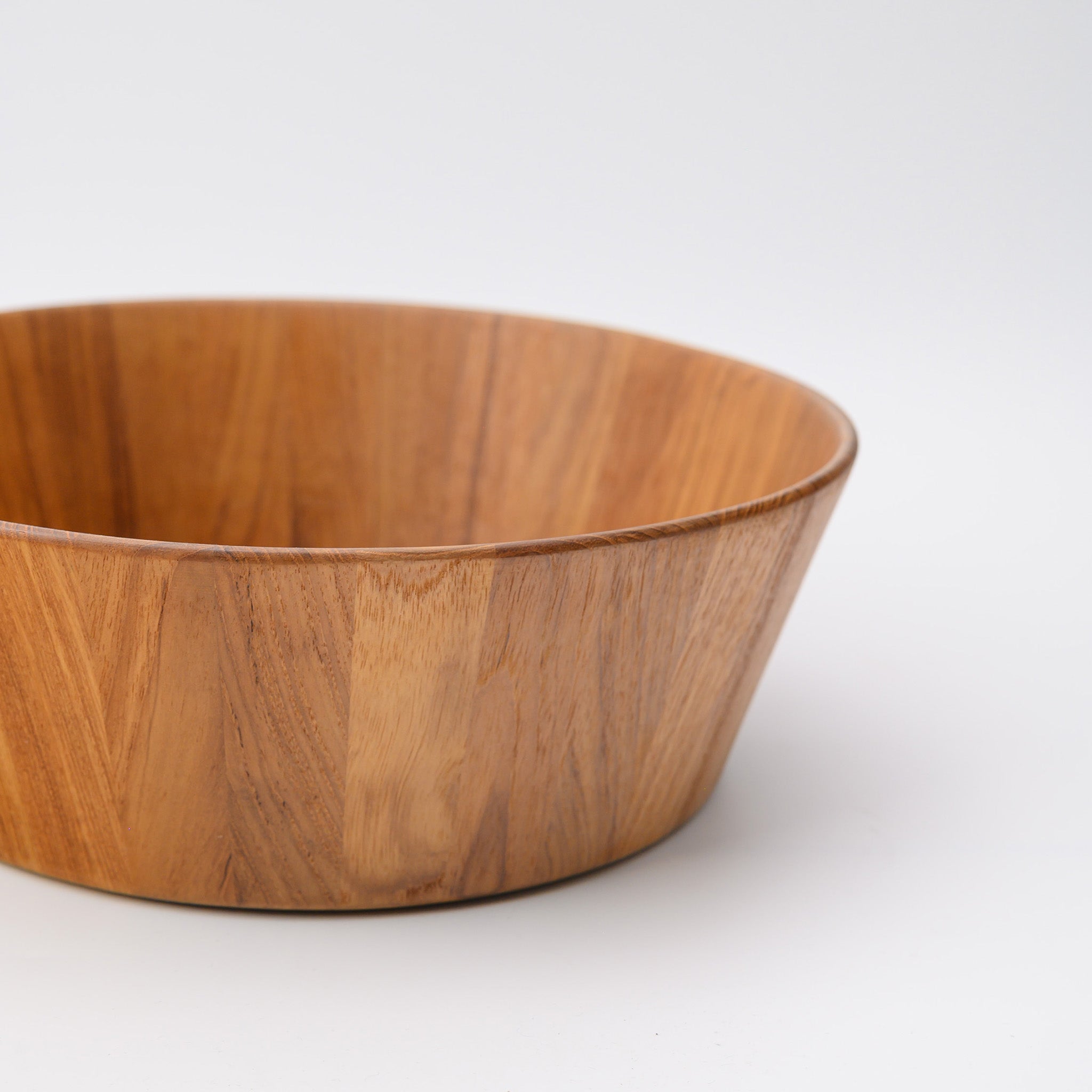 MOON SALAD BOWL LOW TYPE (TEAK)