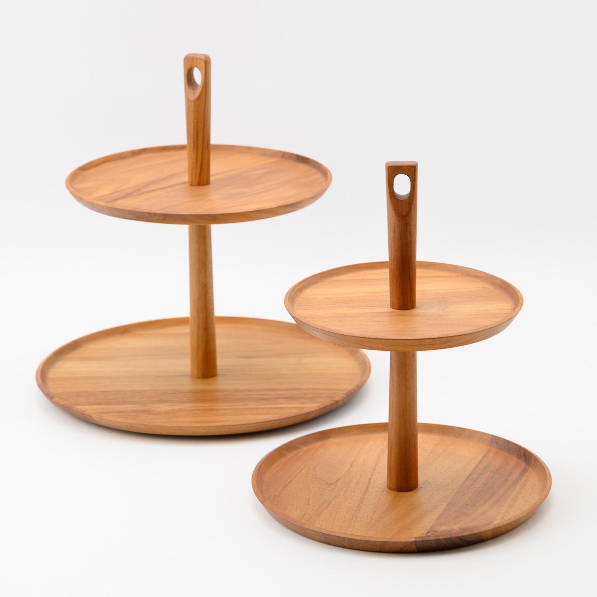 BLANCHE 2 TIERS CAKE STAND LARGE