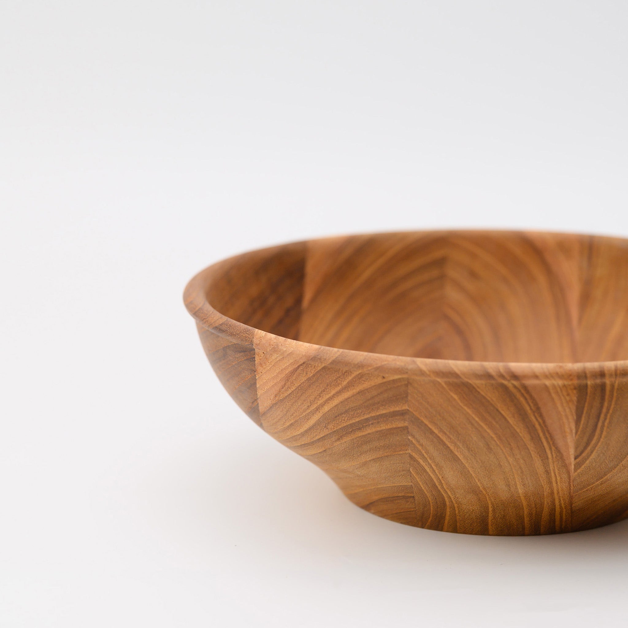 RING SALAD BOWL 20 (TEAK)