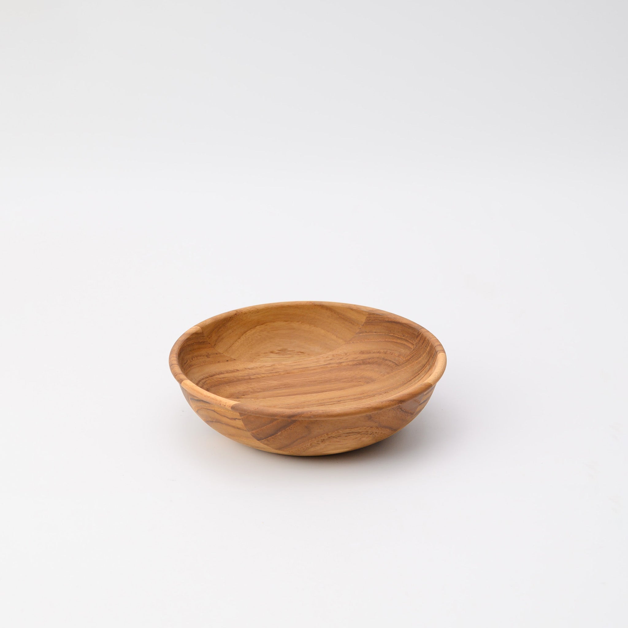RING SALAD BOWL 17 (TEAK)