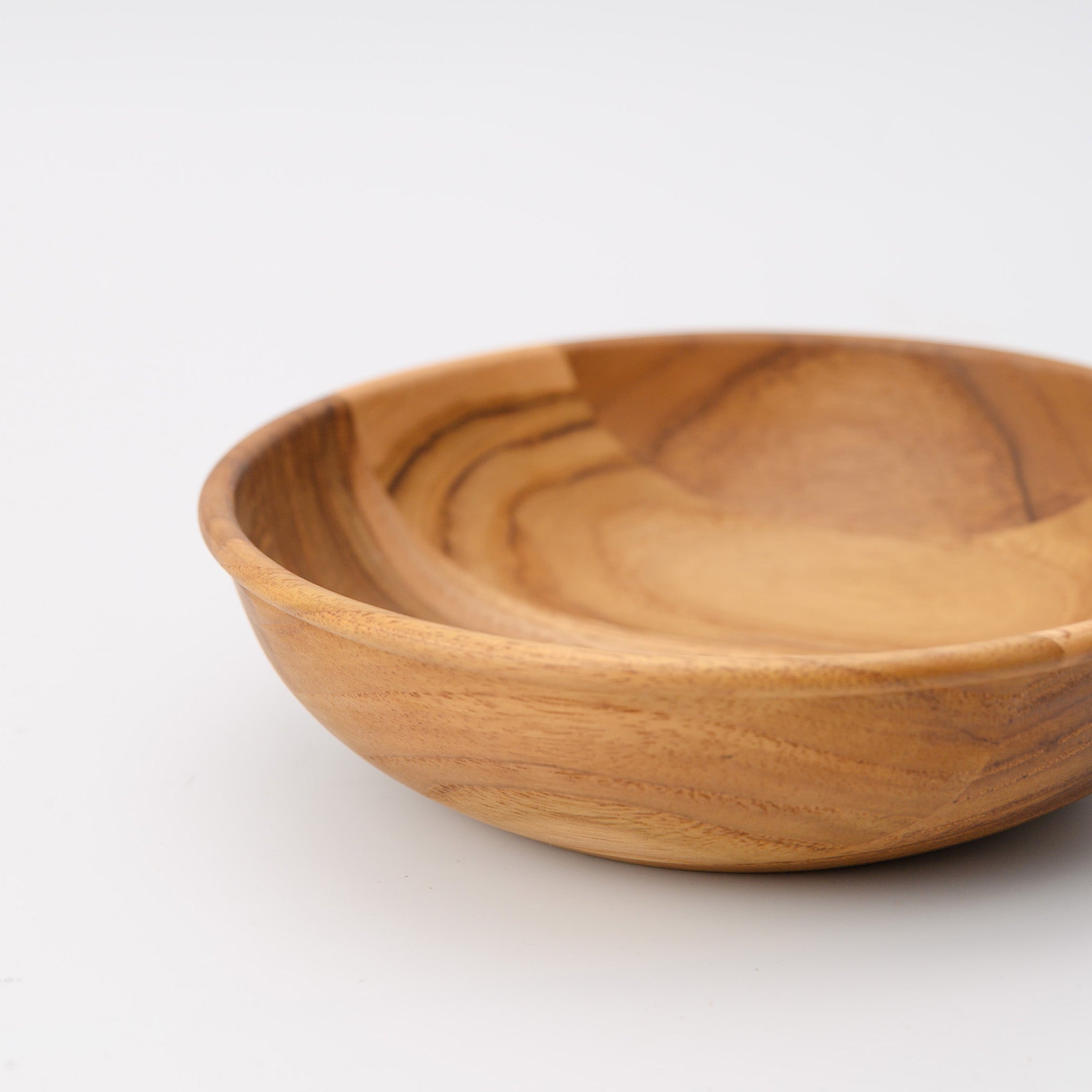 RING SALAD BOWL 17 (TEAK)