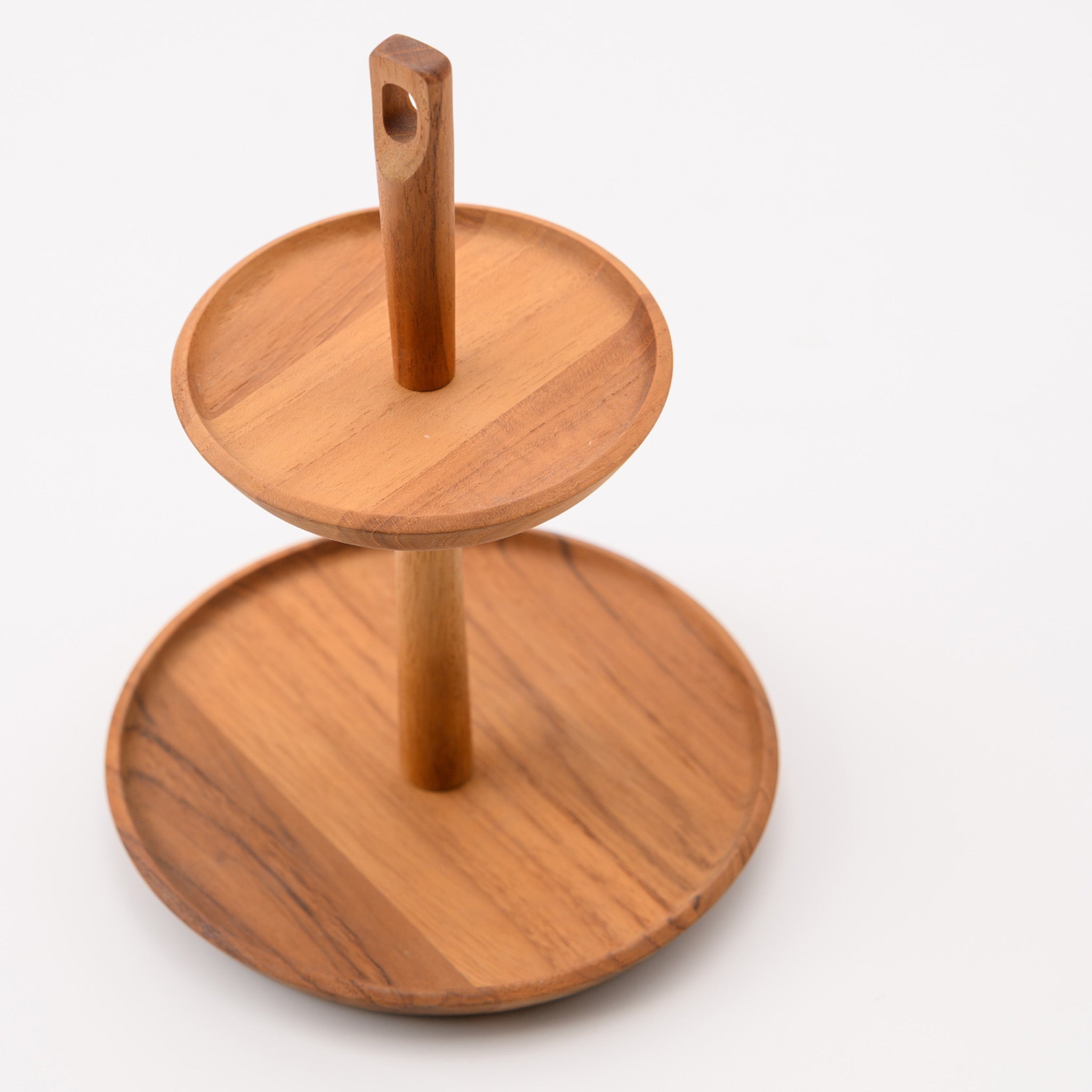 BLANCHE 2 TIERS ACCESSORIES STAND 15 (TEAK)