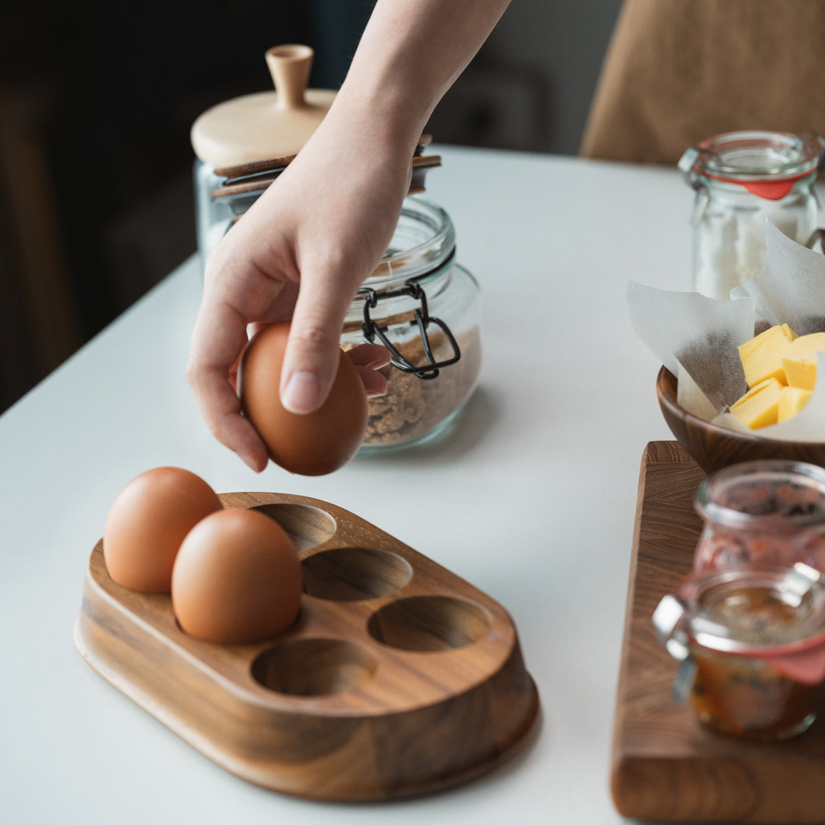 NEST EGG TRAY FOR 6 PCS
