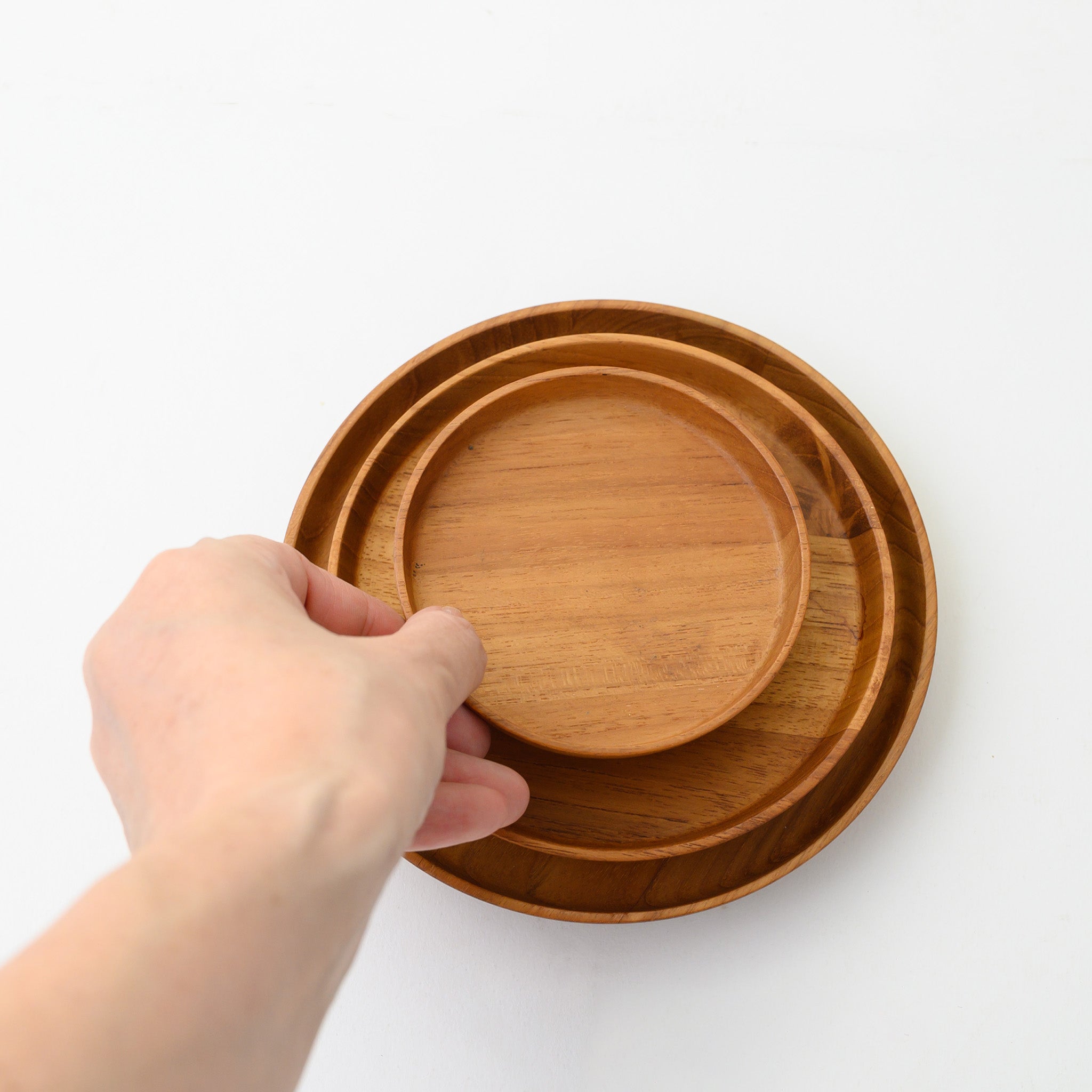 MOON DISH 12.5 (TEAK)