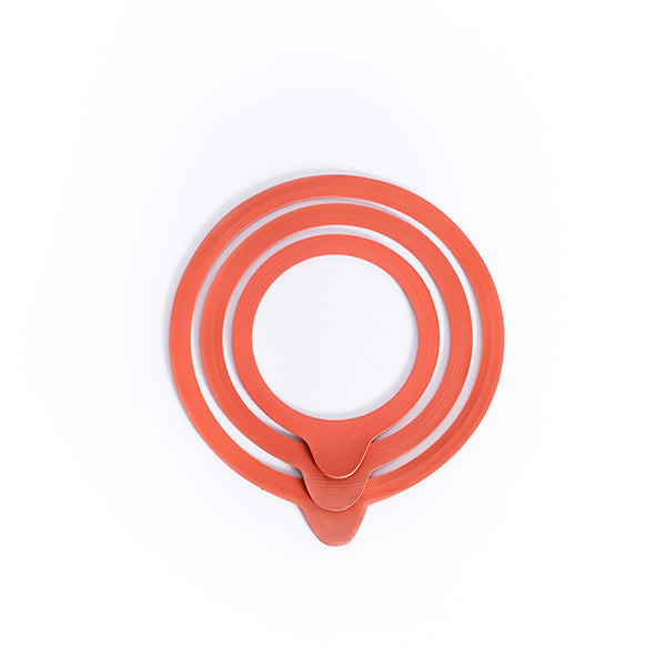 RUBBER RING FOR WECK (L) 2 PCS./BAG