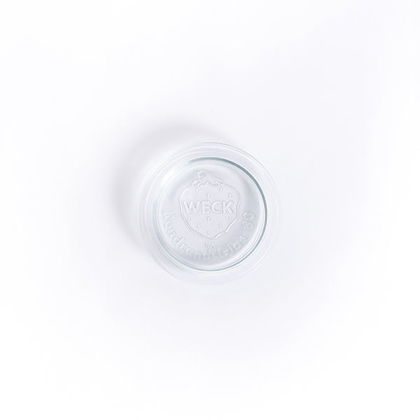 GLASS LIDS WHITE FOR WECK (M)