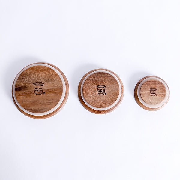 WOODEN LIDS FOR WECK (M)