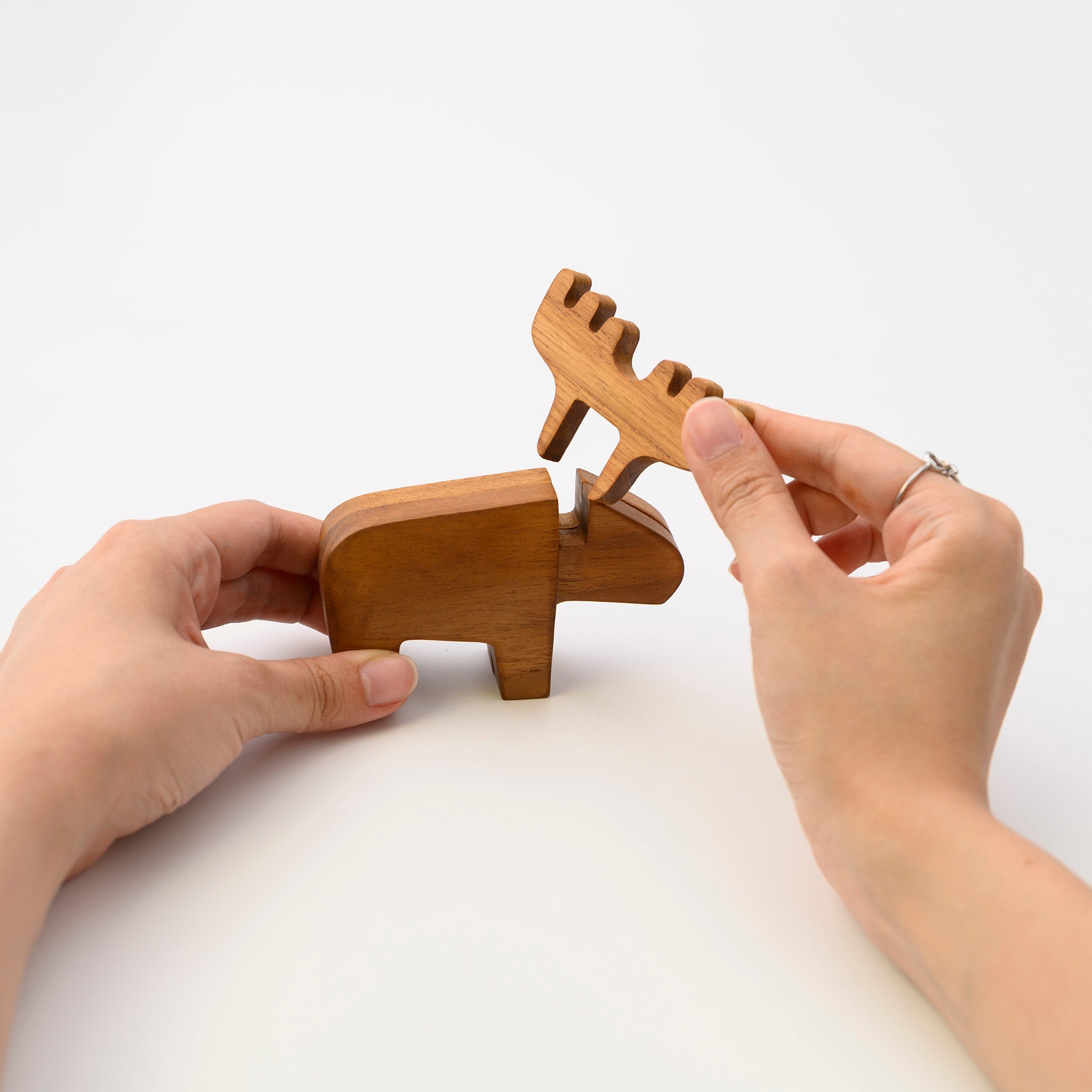 MOOSE POST CARD HOLDER