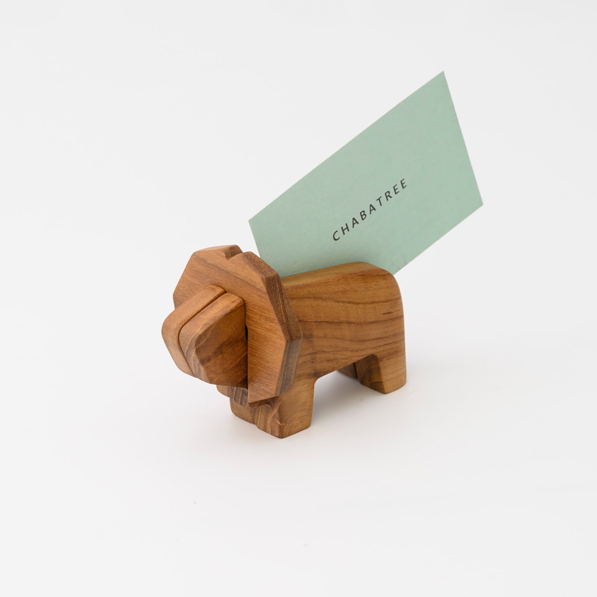 LION POST CARD HOLDER