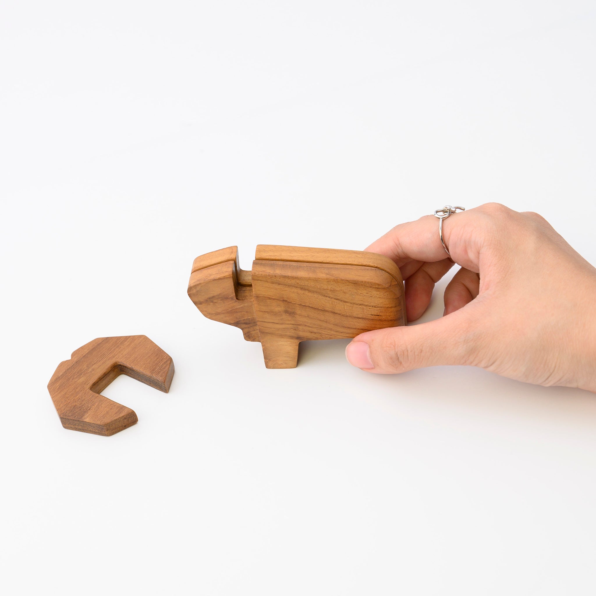 LION POST CARD HOLDER