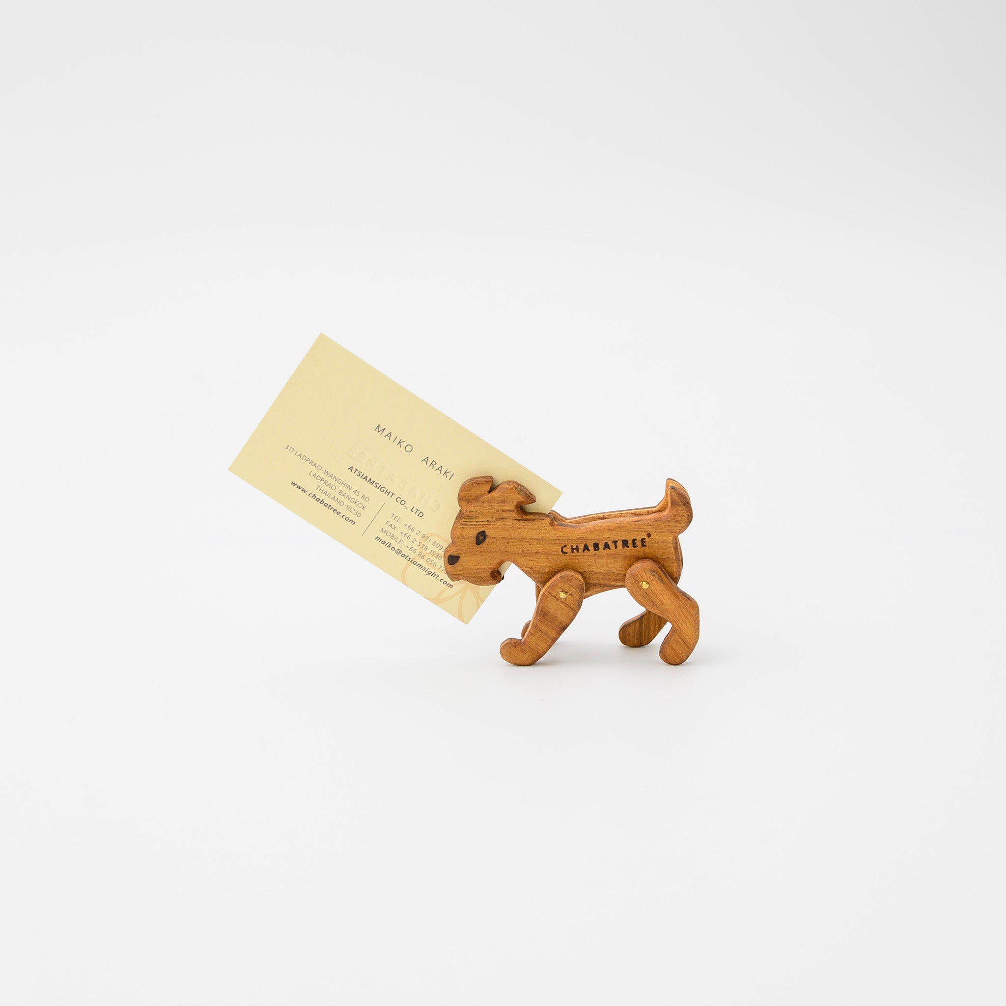 TINY TALE CARD HOLDER DOG