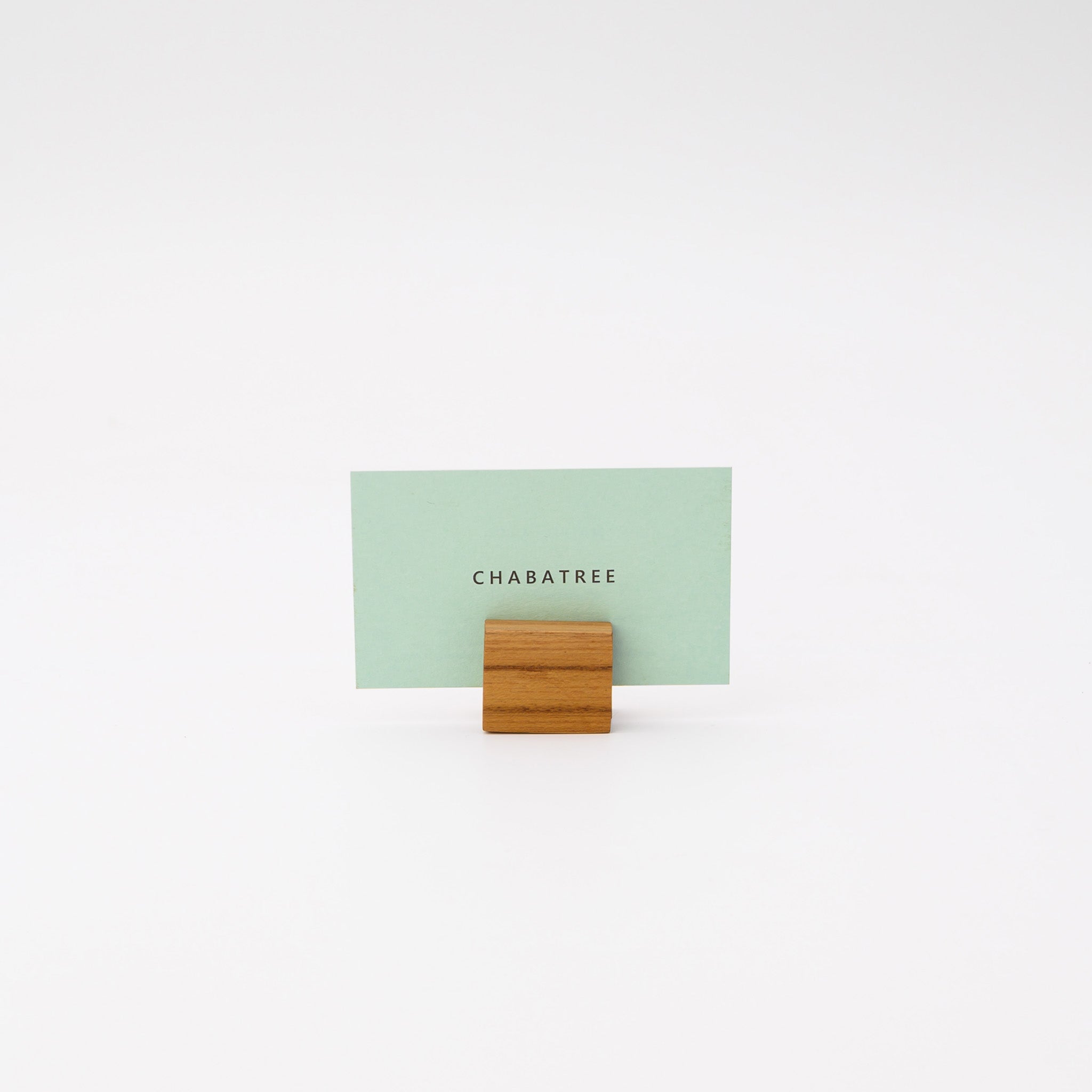 MOKU HUG CARD HOLDER RECTANGLE 3 (TEAK)
