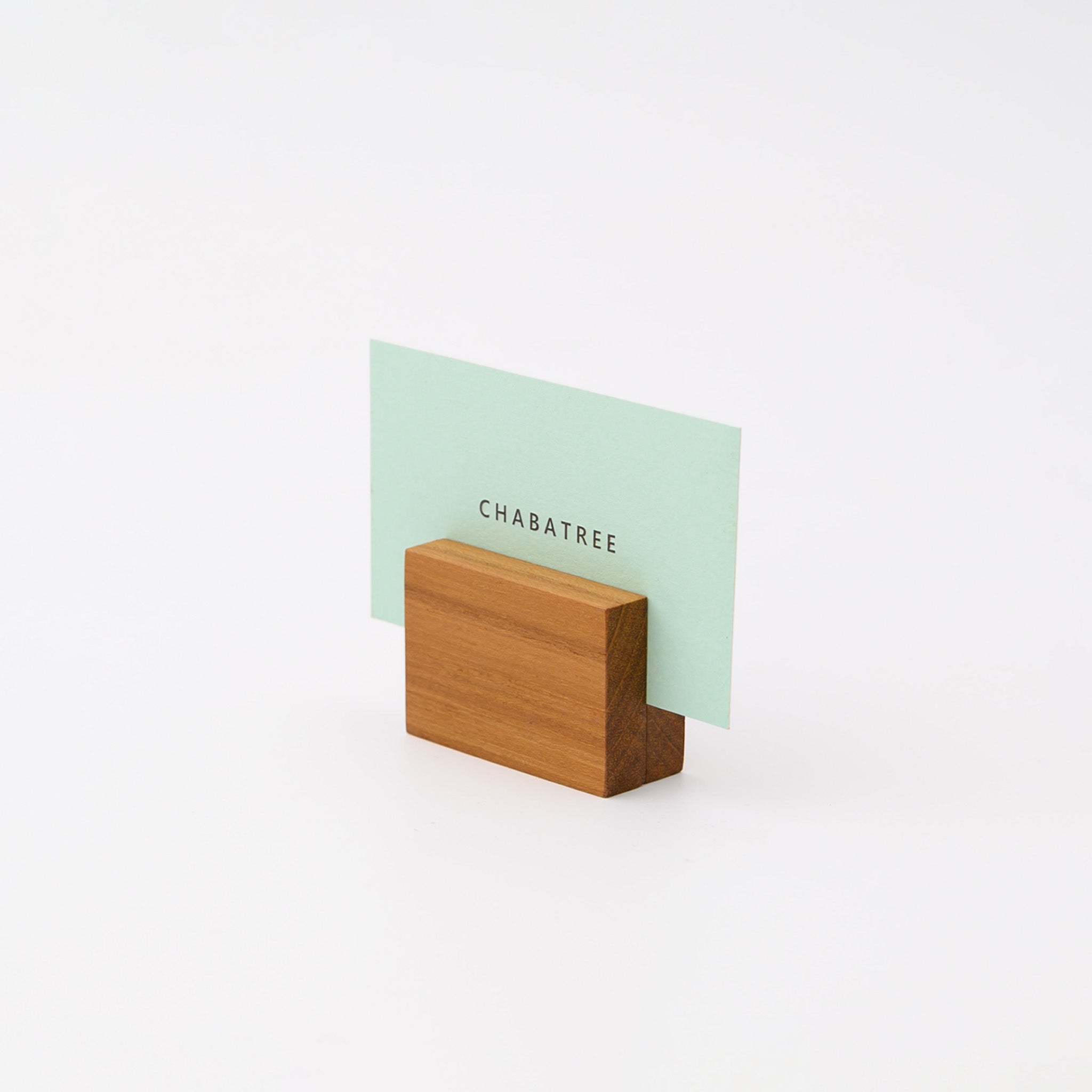 MOKU HUG CARD HOLDER RECTANGLE 5 (TEAK)