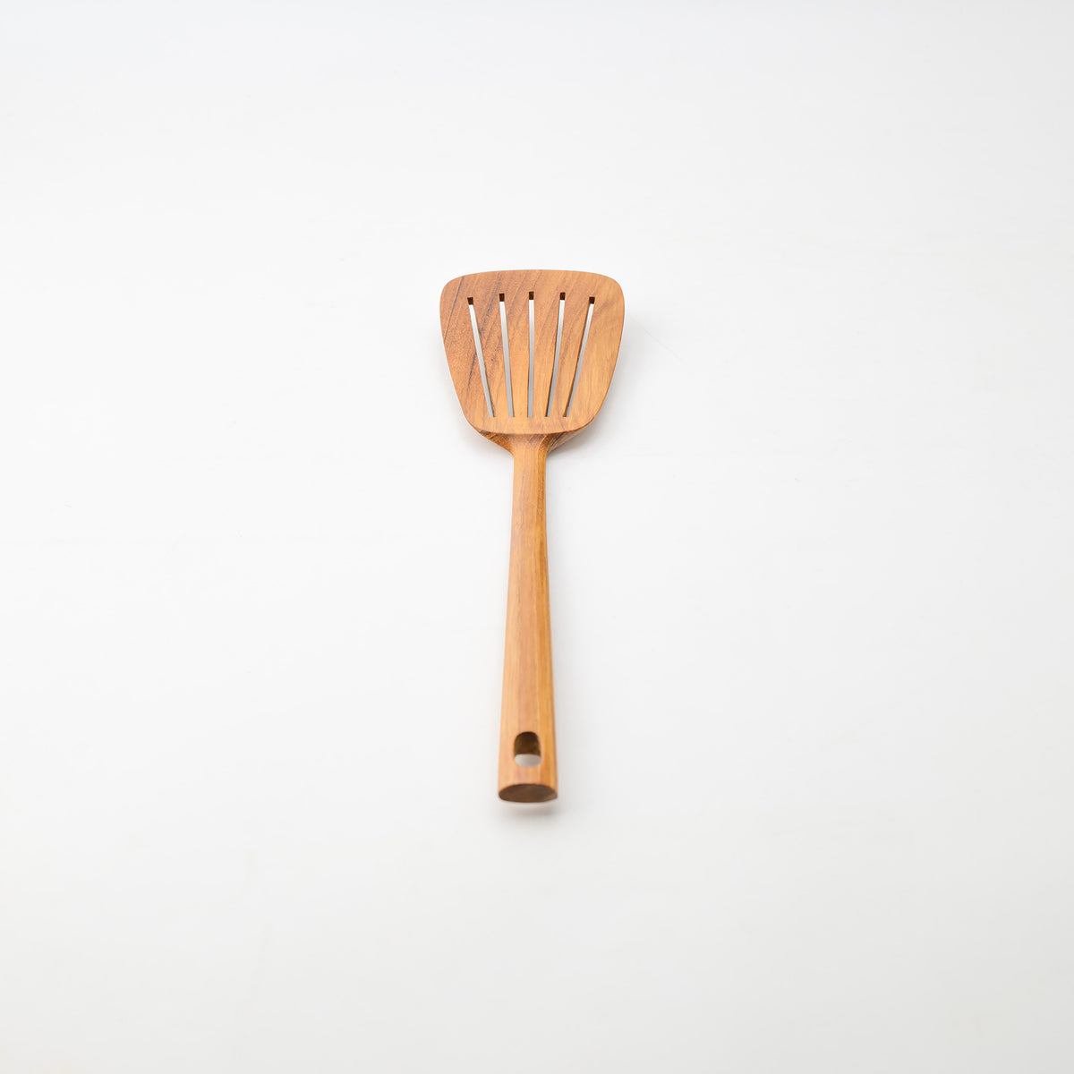 LIMPID SPATULA WITH SLOTS (TEAK)