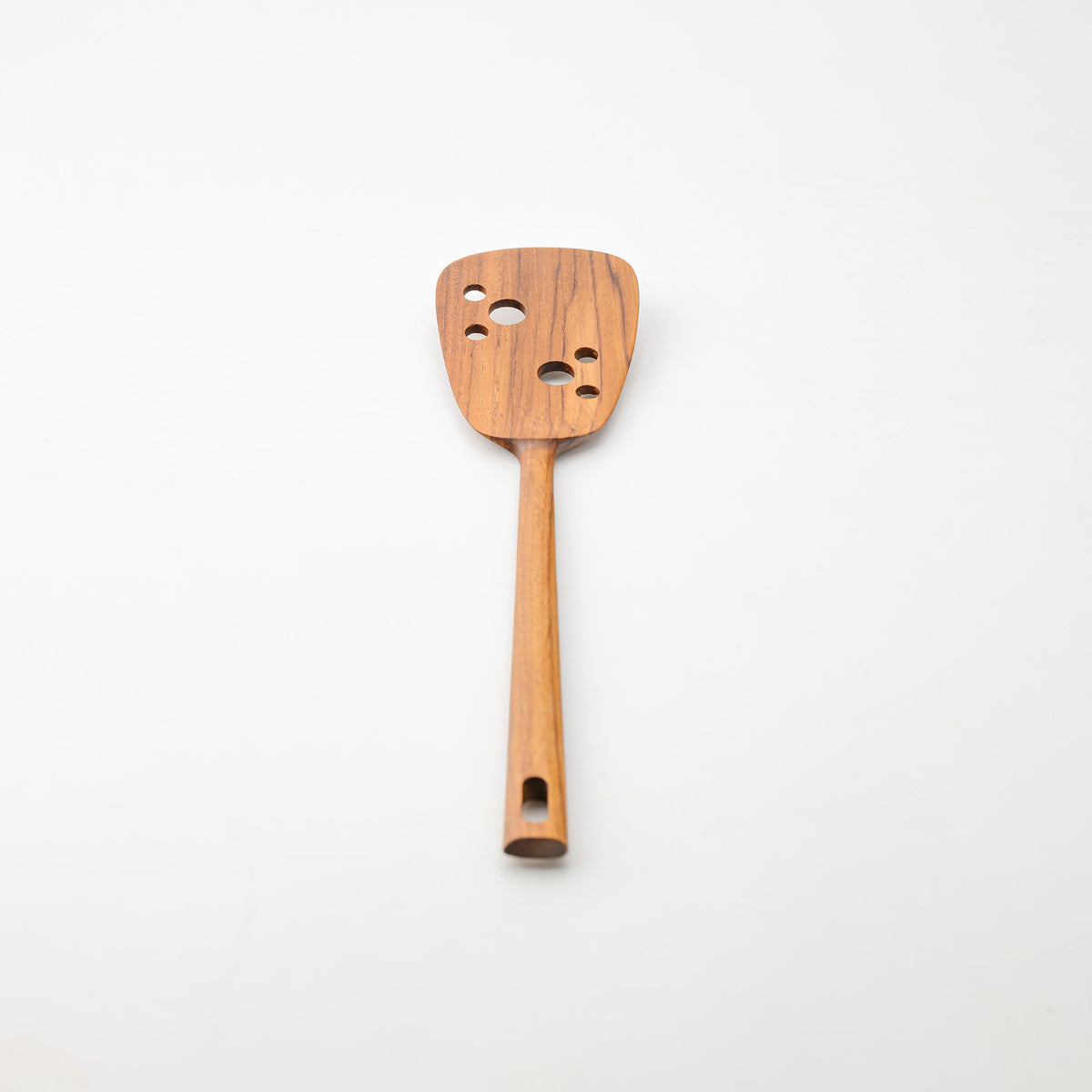 LIMPID SPATULA WITH HOLES (TEAK)