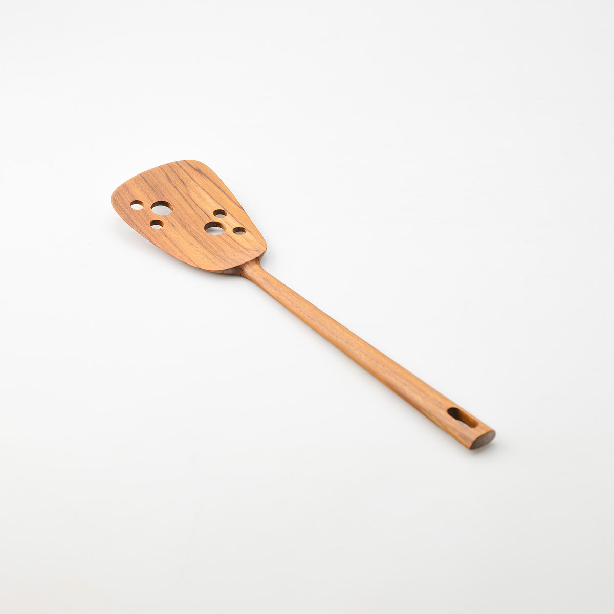 LIMPID SPATULA WITH HOLES (TEAK)