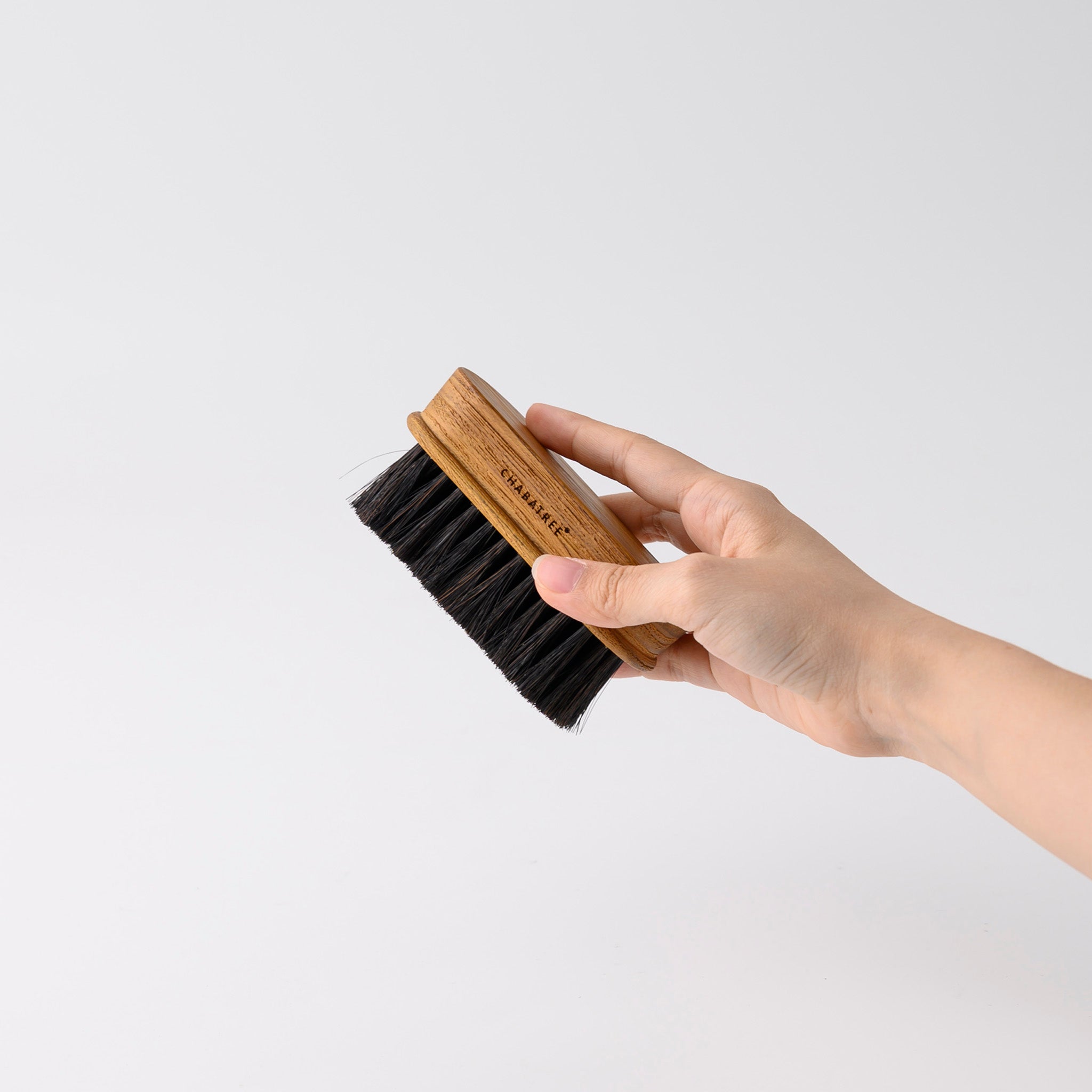 ARBORA HORSE HAIR BRUSH 10.5 CM