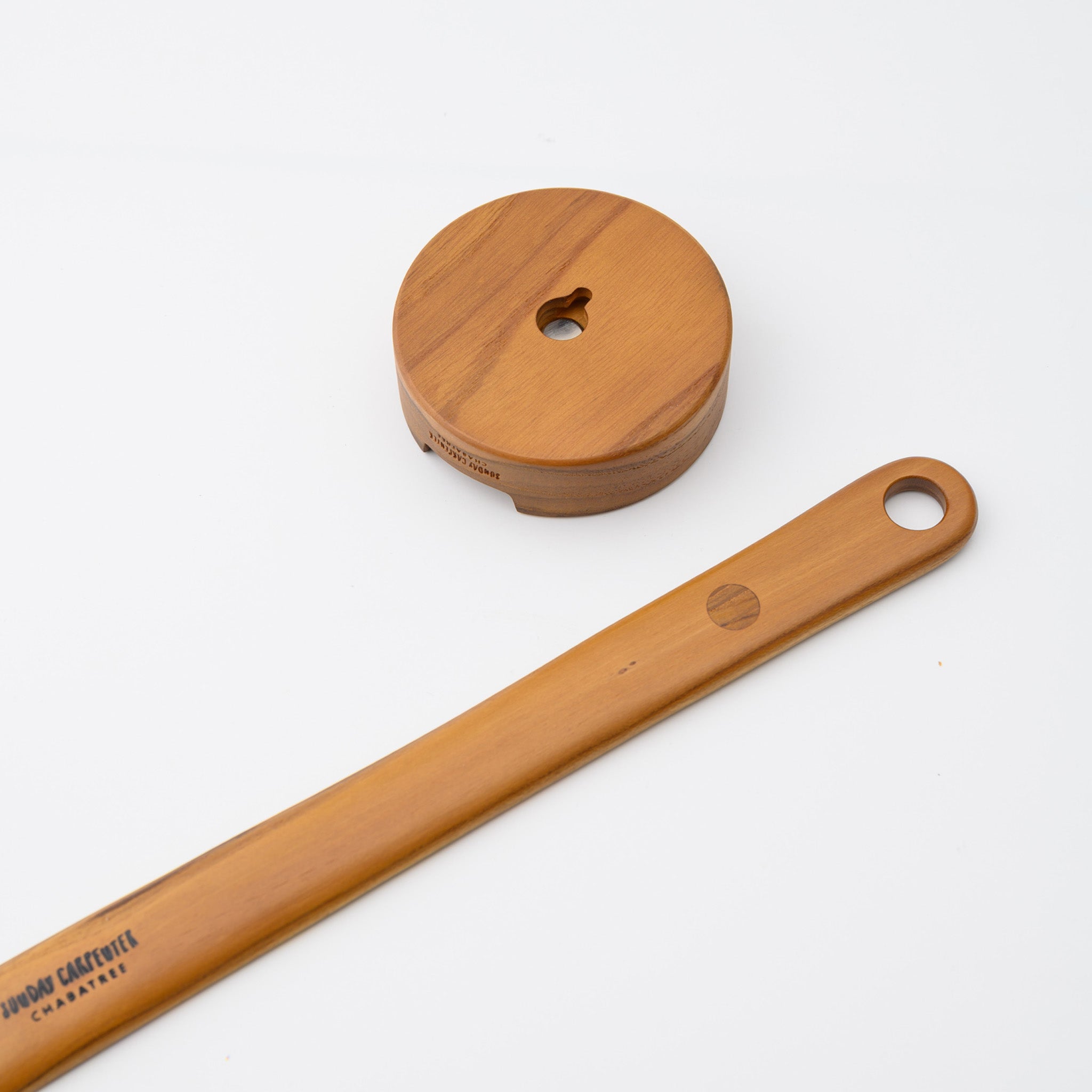 NATURE SLIDE SHOEHORN 60 CM. (TEAK )