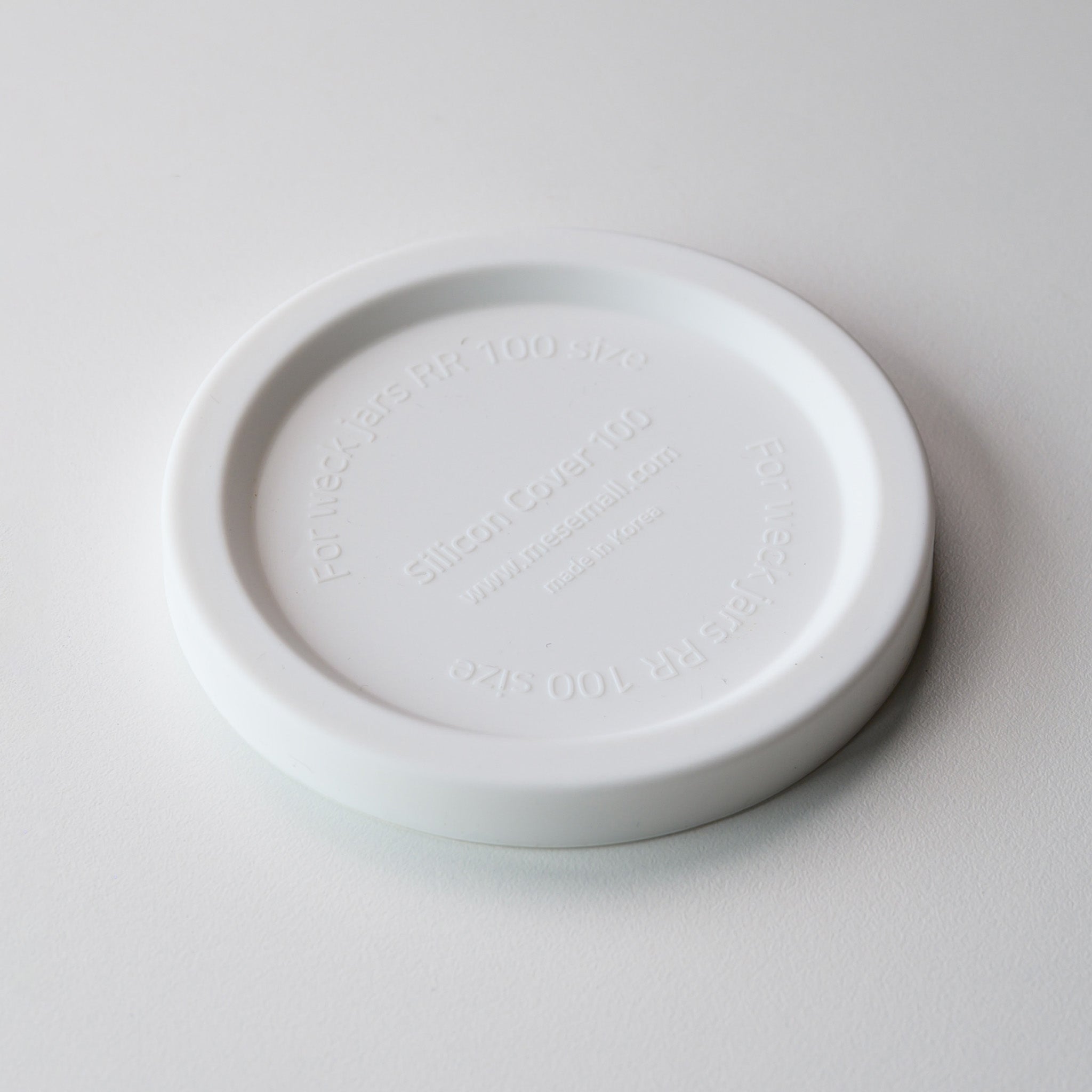 SILICONE LID WHITE