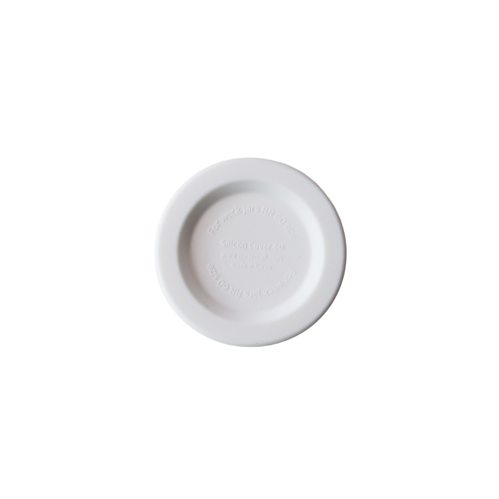 SILICONE LID WHITE
