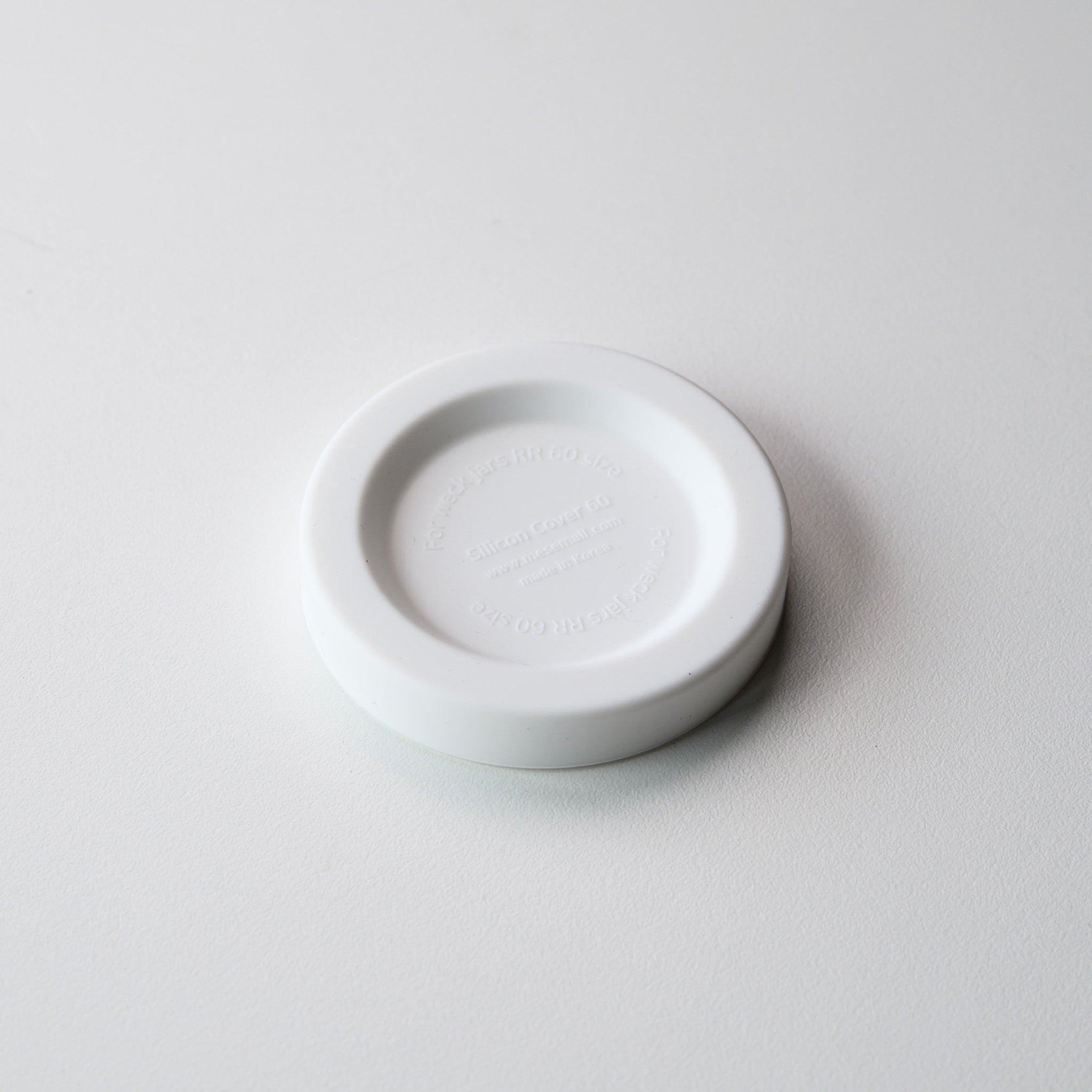 SILICONE LID WHITE