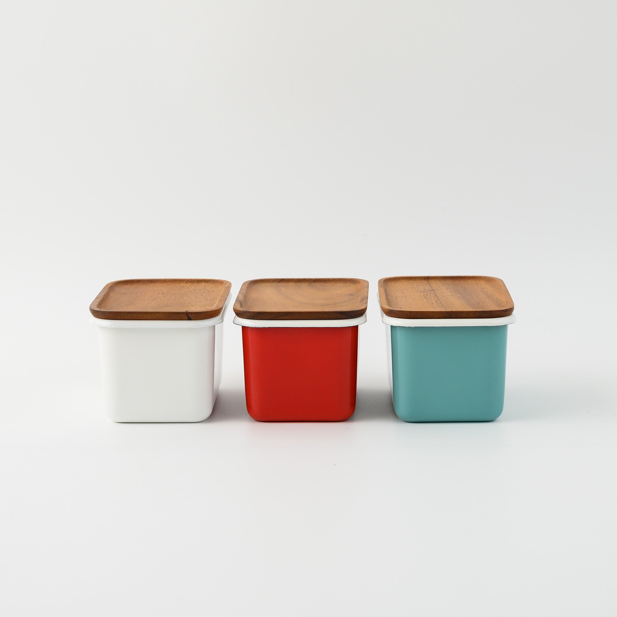DEEP STORAGE CONTAINER S (STACKABLE) RED