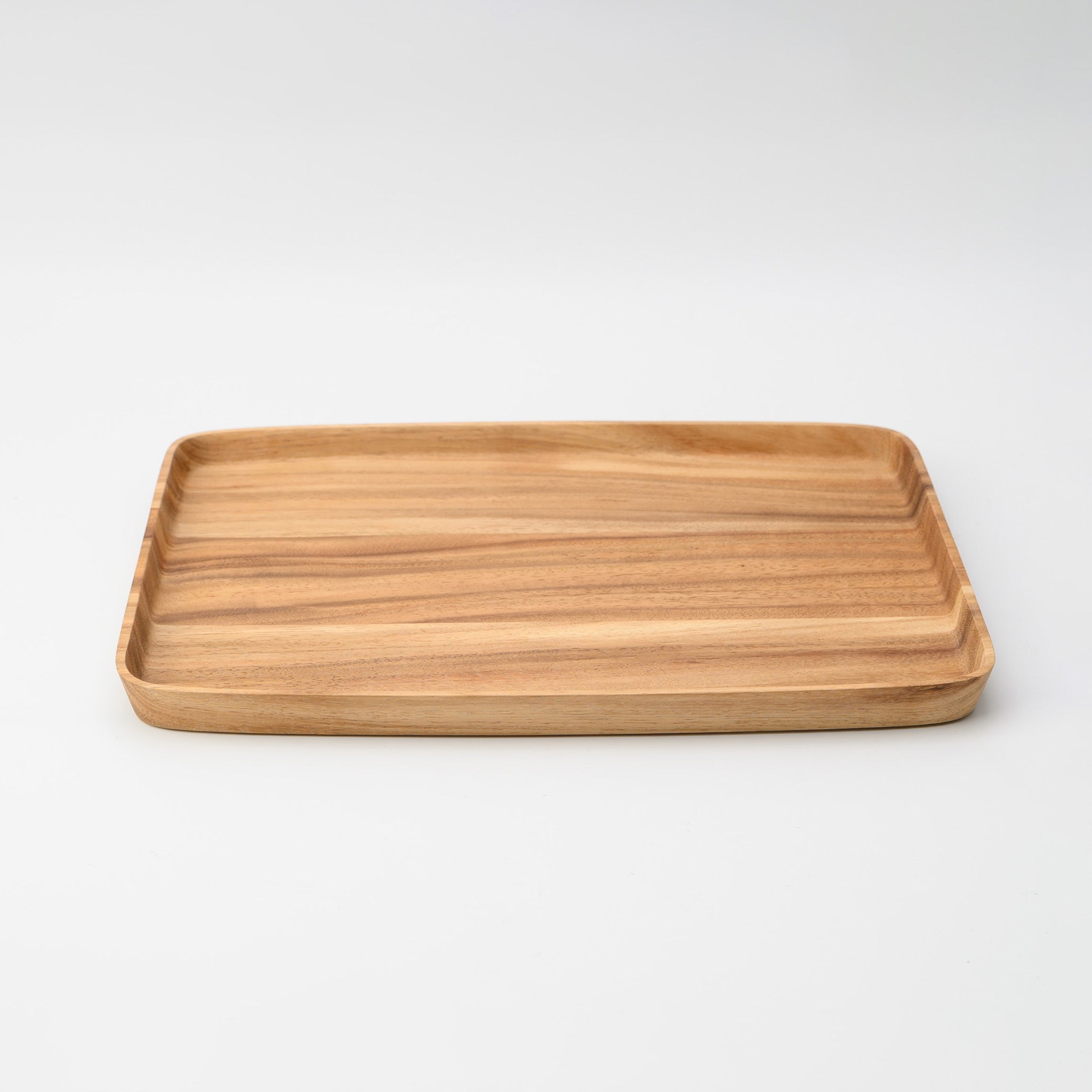 LIMPID REGTANGULAR TRAY L (ACACIA)