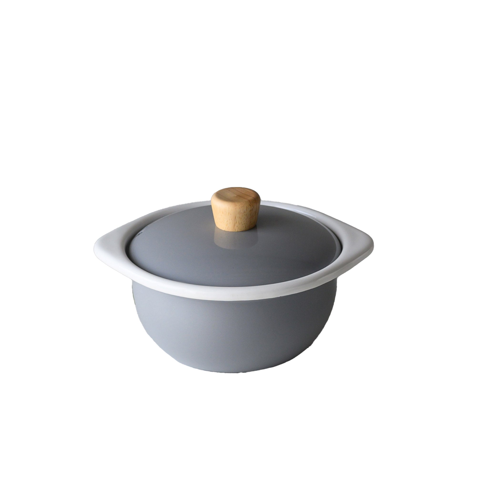 COTTON 15 CM. COCOTTE POT (LIGHT GRAY)