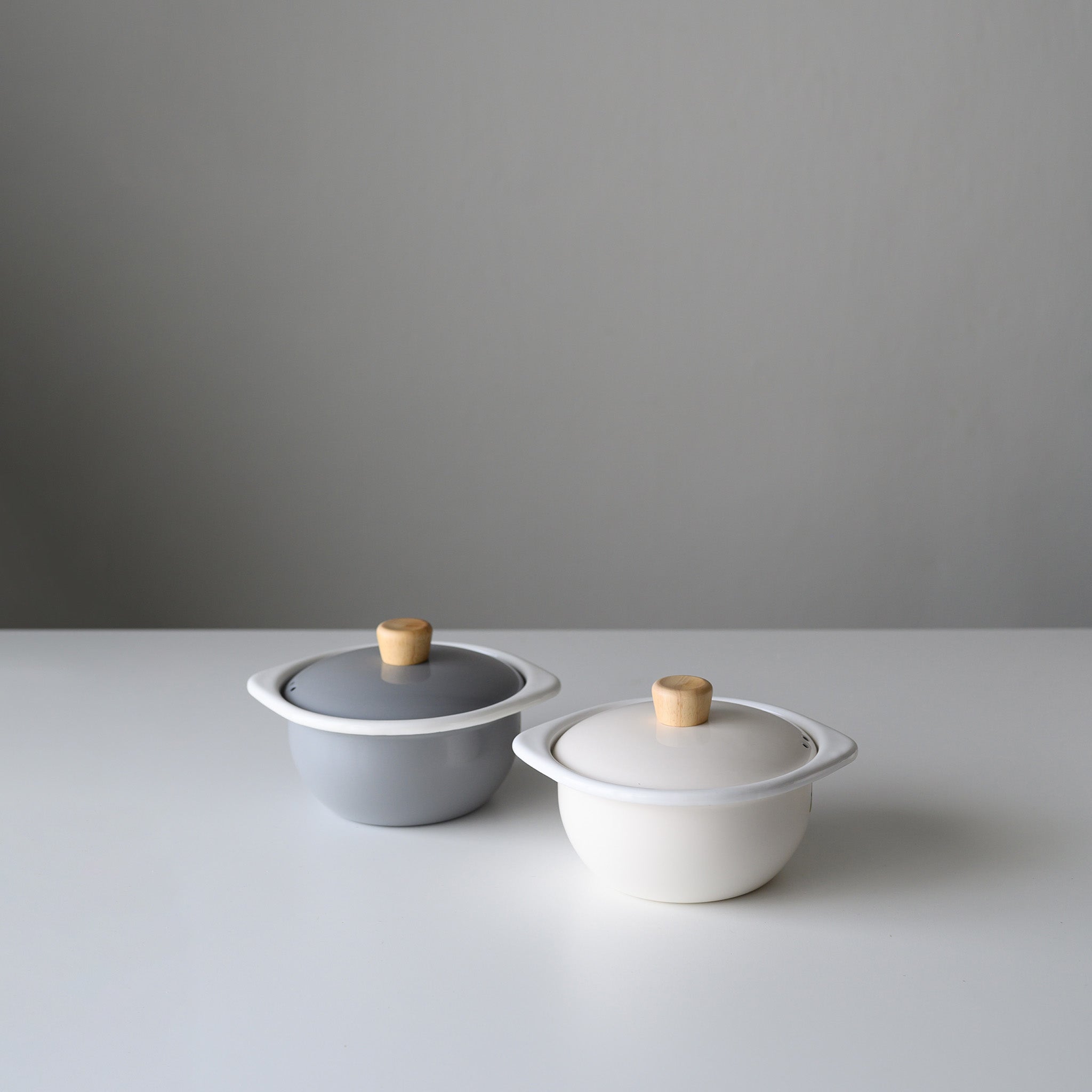 COTTON 15 CM. COCOTTE POT (WHITE)