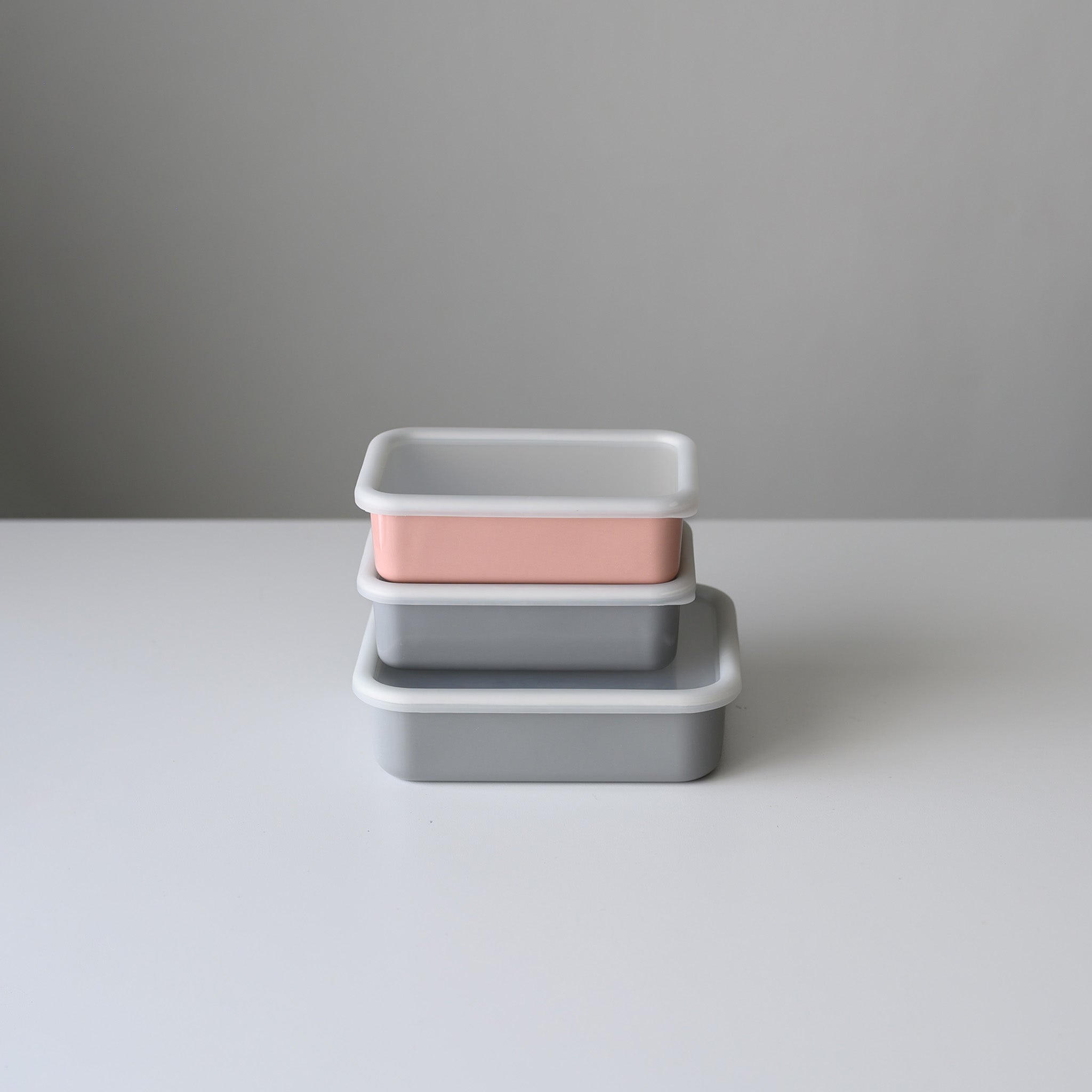 COTTON CONTAINER L (LIGHT GRAY)