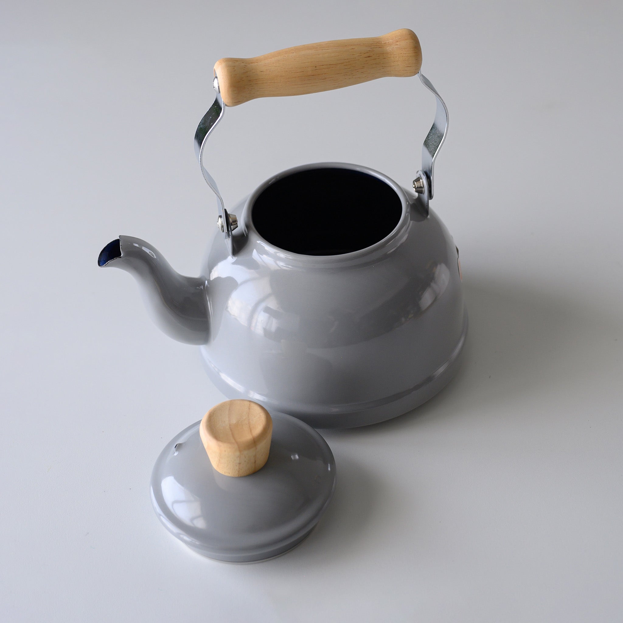COTTON 1.6 LTR. TEA KETTLE (LIGHT GRAY)