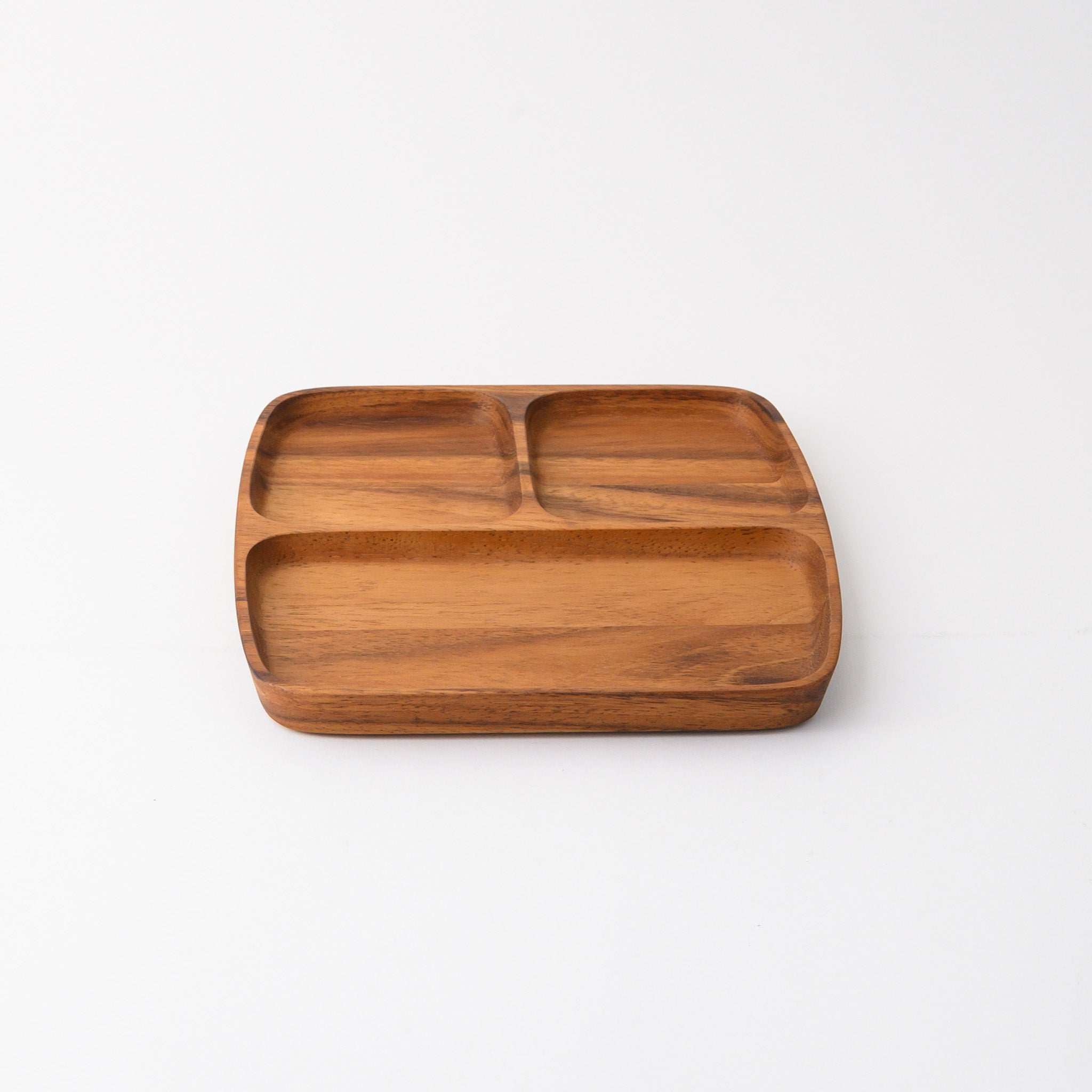 LIMPID HOLE TRAY SQUARE (ACACIA)