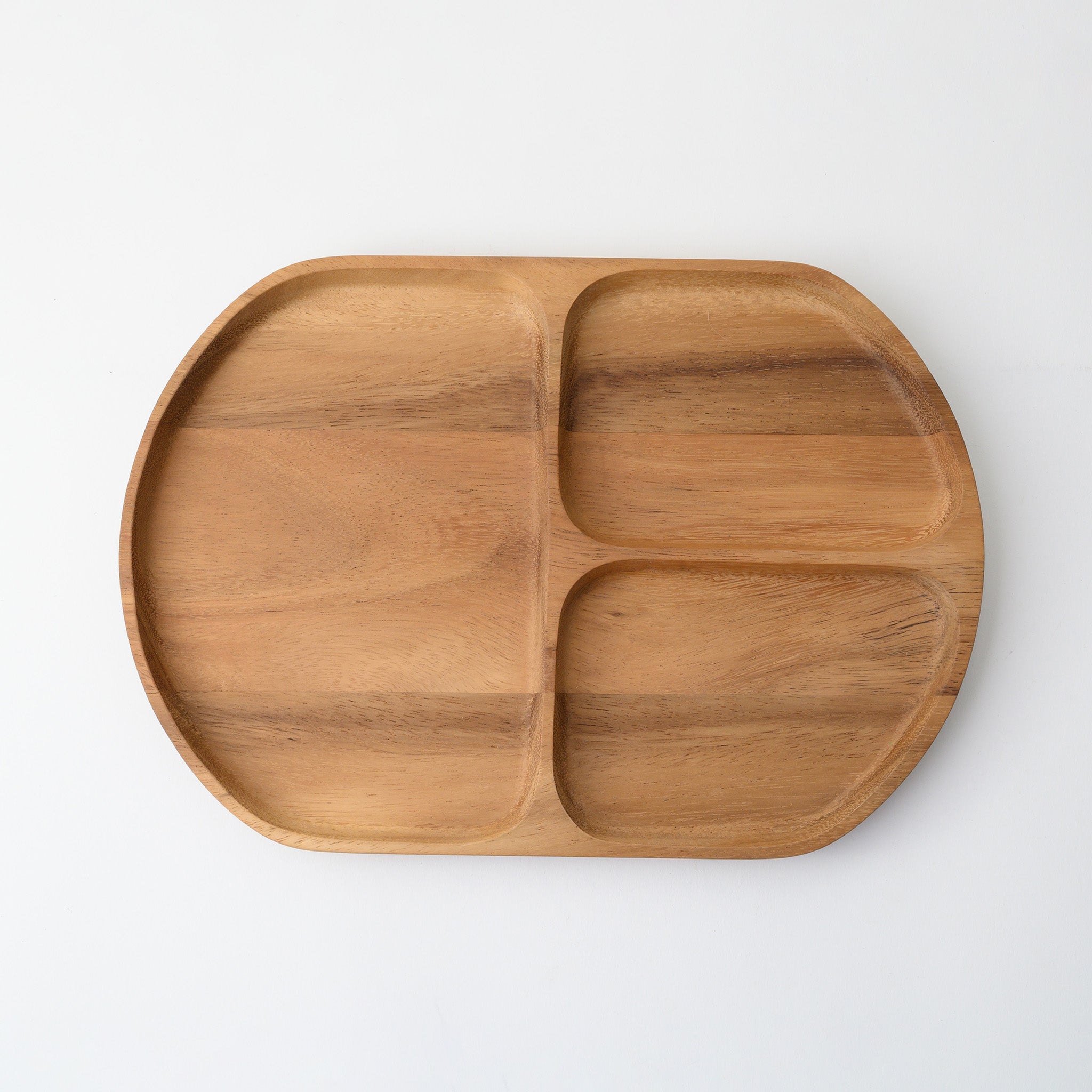 LIMPID HOLE TRAY OVAL (ACACIA)