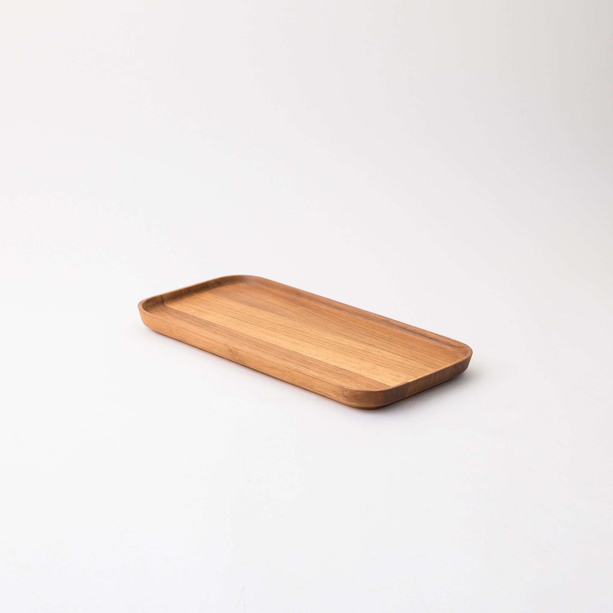 MOON LONG DISH (TEAK)