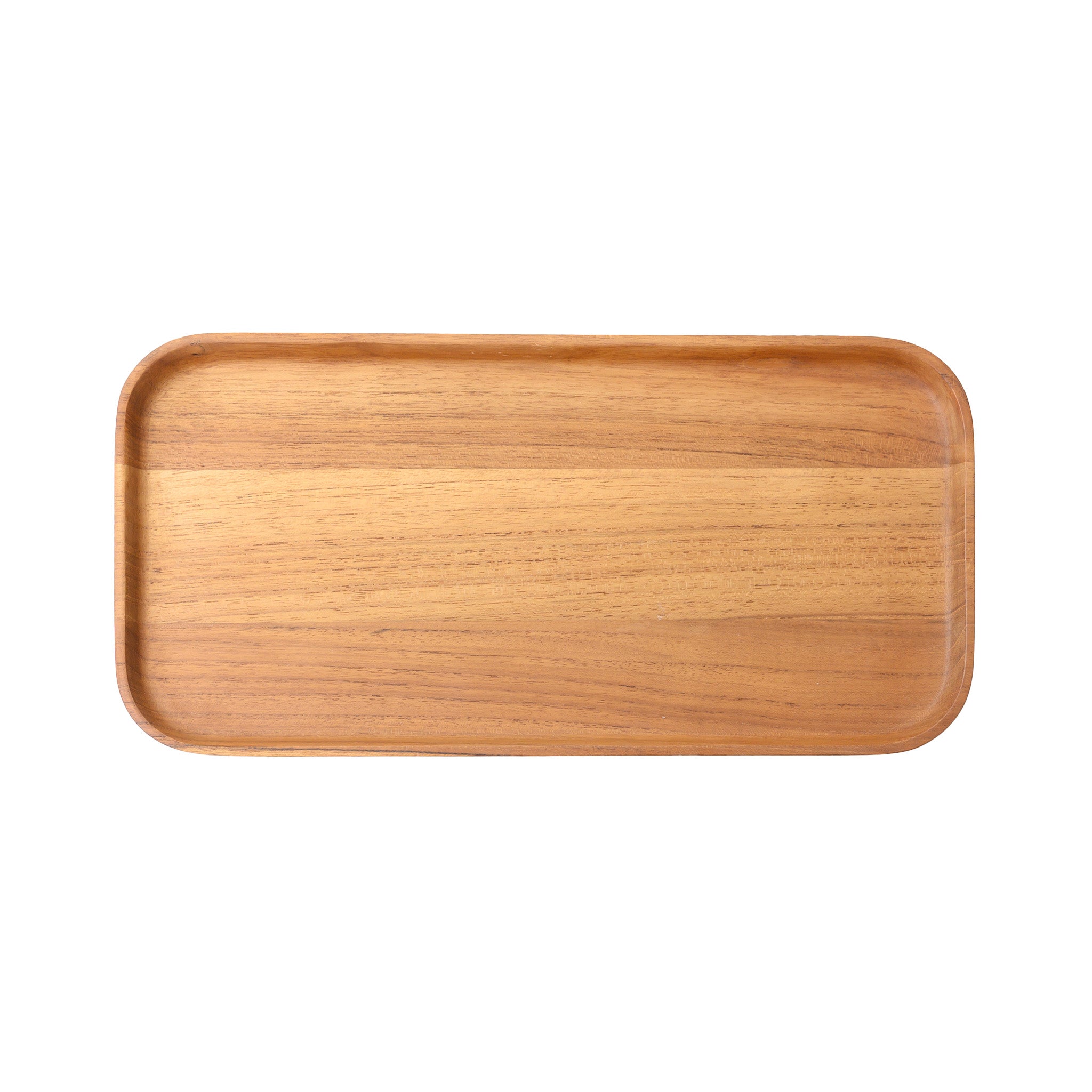 MOON LONG DISH (TEAK)