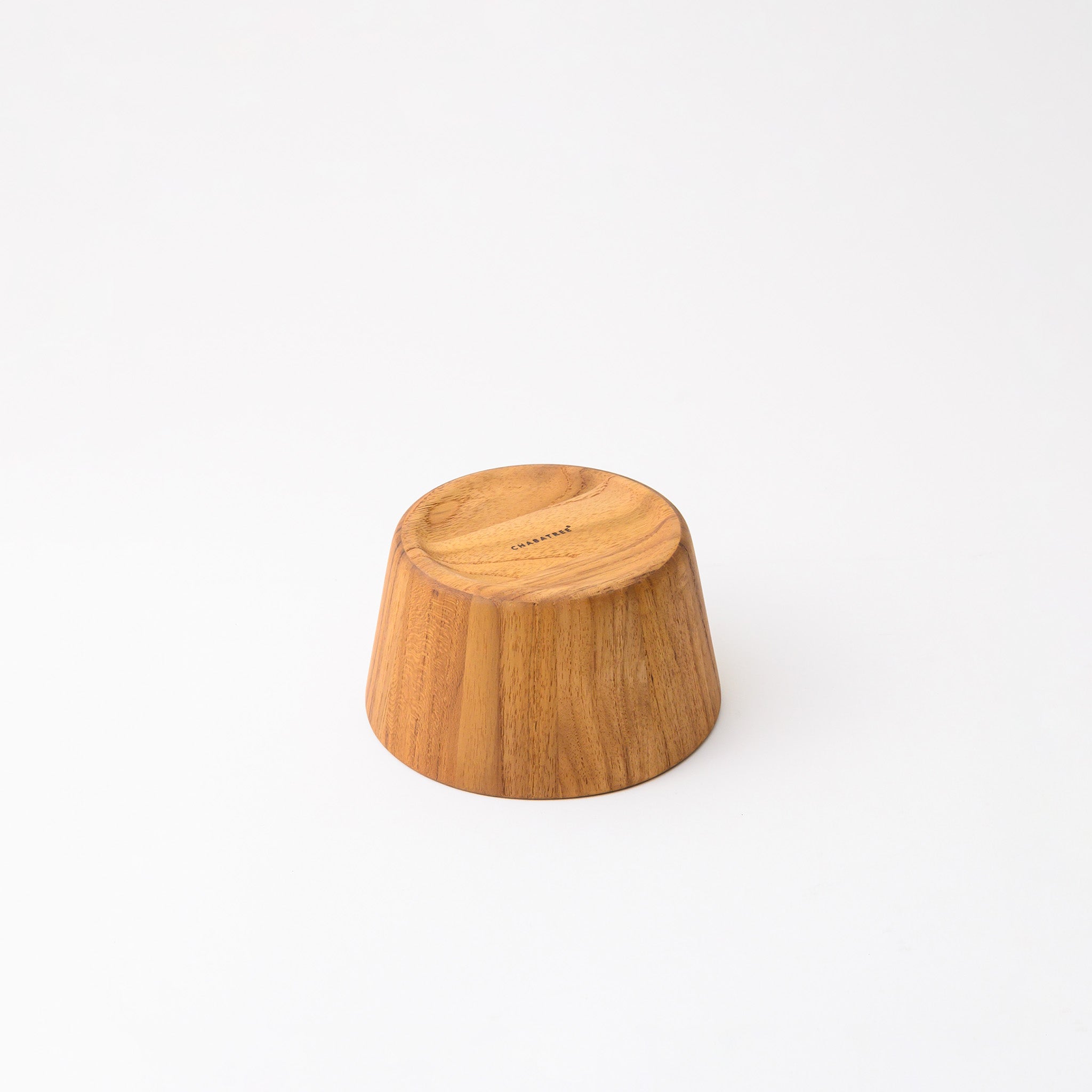 MOON SERVING BOWL (TEAK)