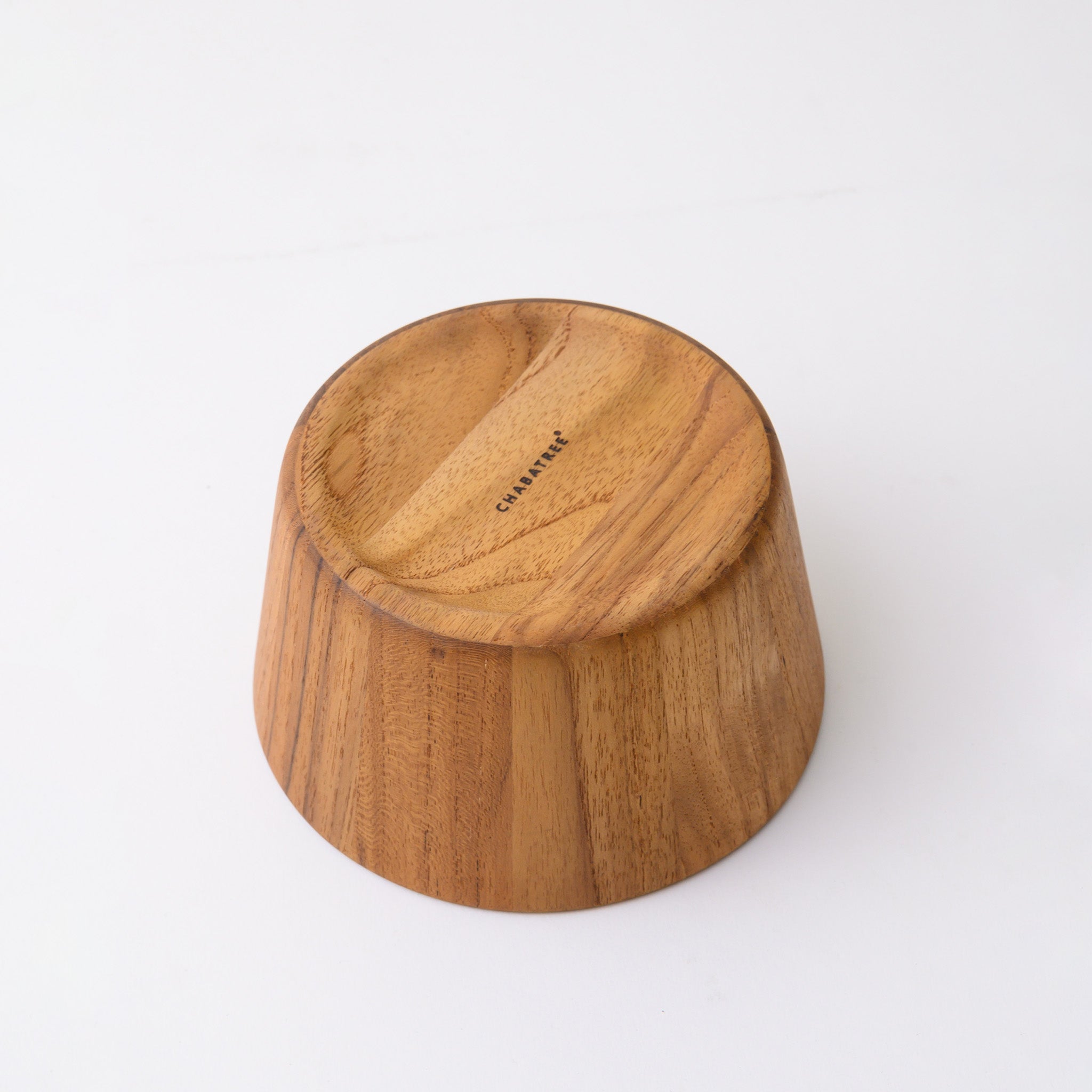 MOON SERVING BOWL (TEAK)