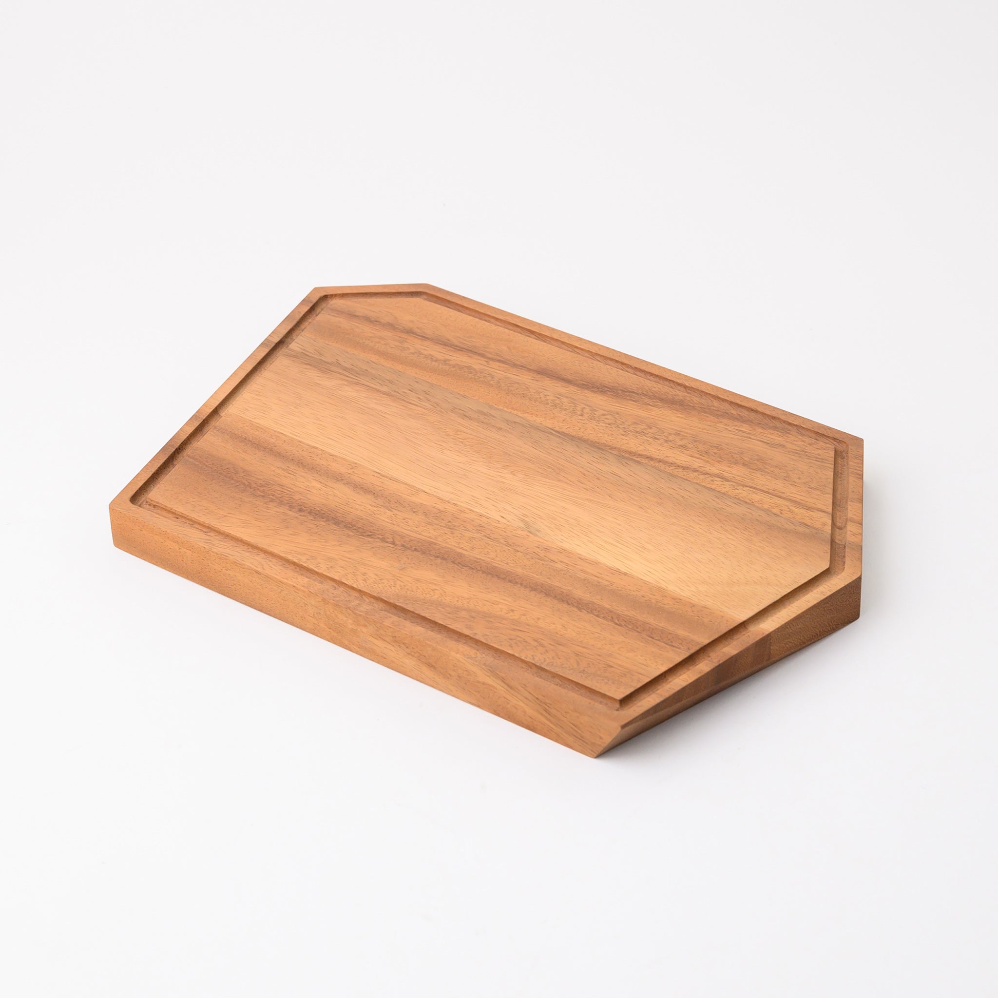 EDGE CUTTING BOARD L WITH GROOVE
