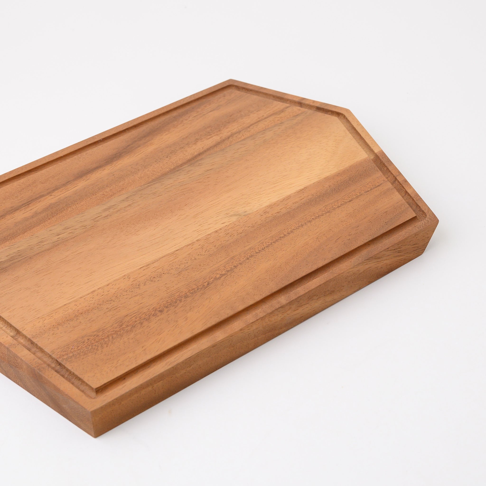 EDGE CUTTING BOARD L WITH GROOVE