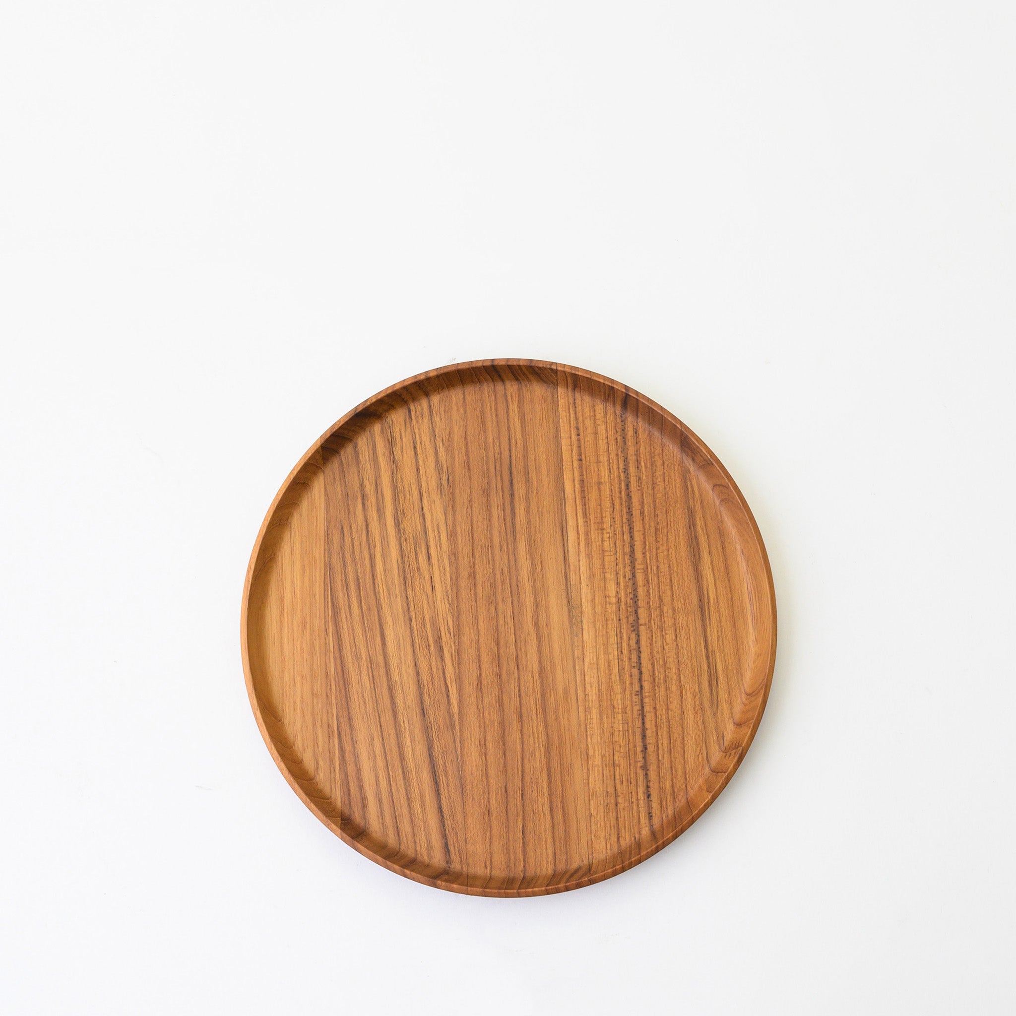 BLANCHE ROUND TRAY 20 CM. (TEAK)
