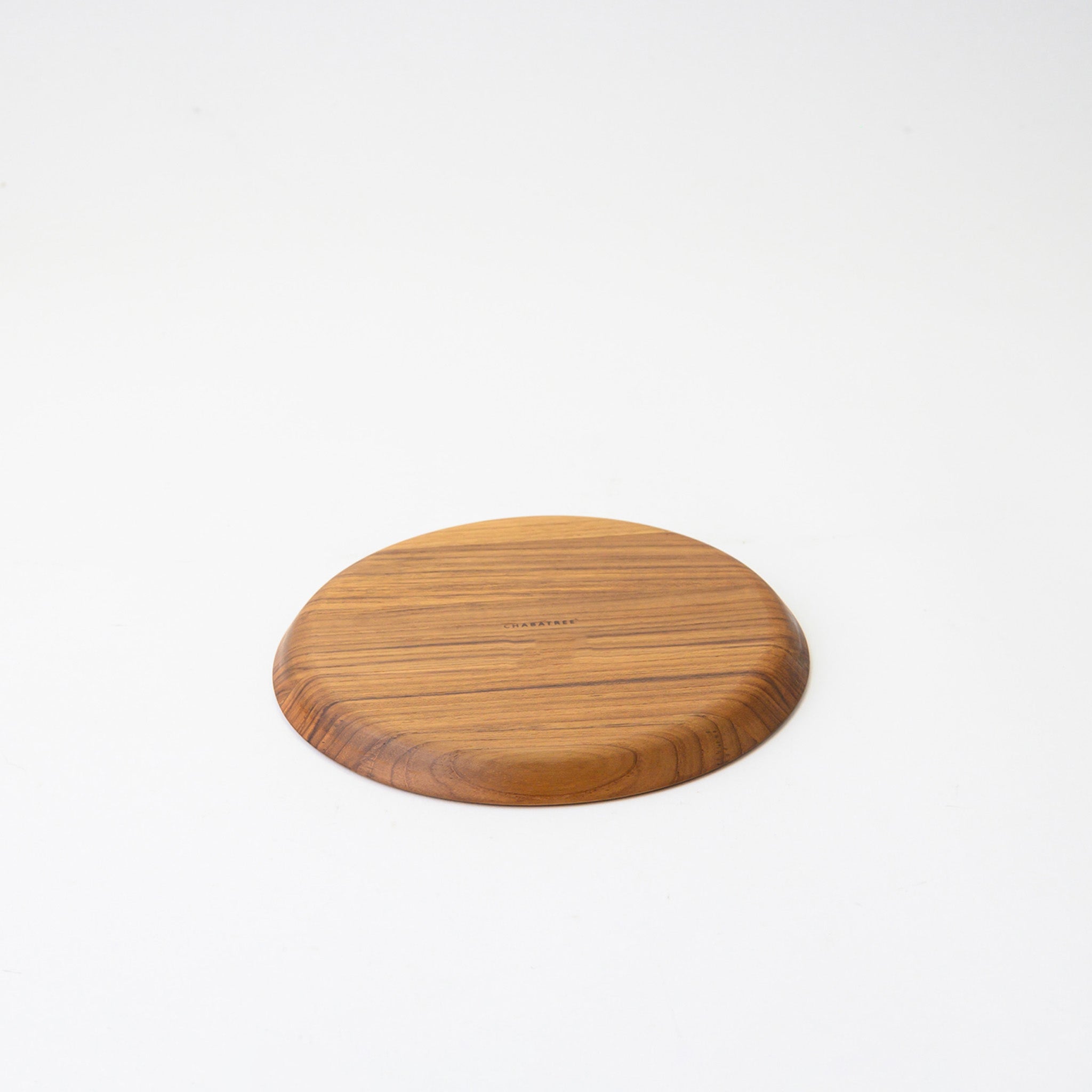 BLANCHE ROUND TRAY 20 CM. (TEAK)