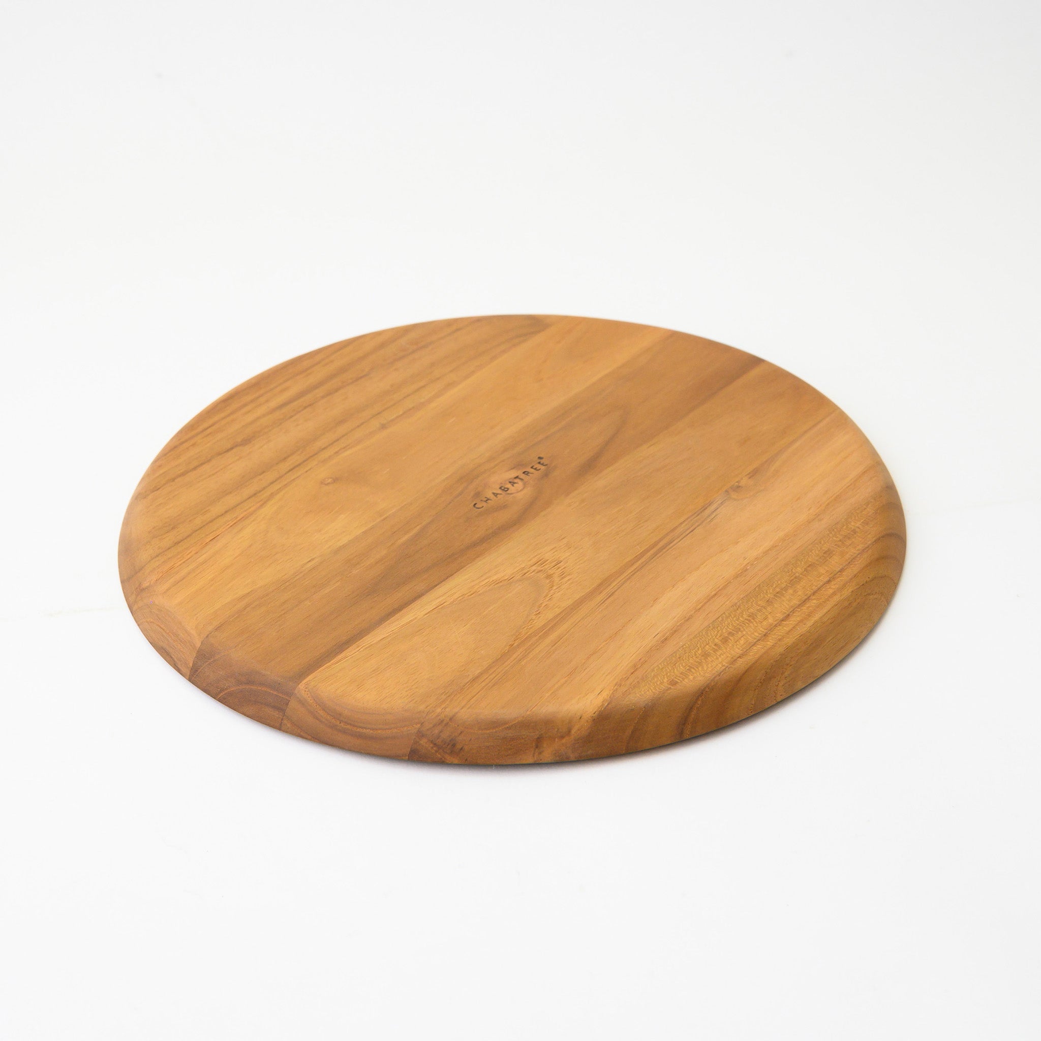 BLANCHE ROUND TRAY 33 CM. (TEAK)