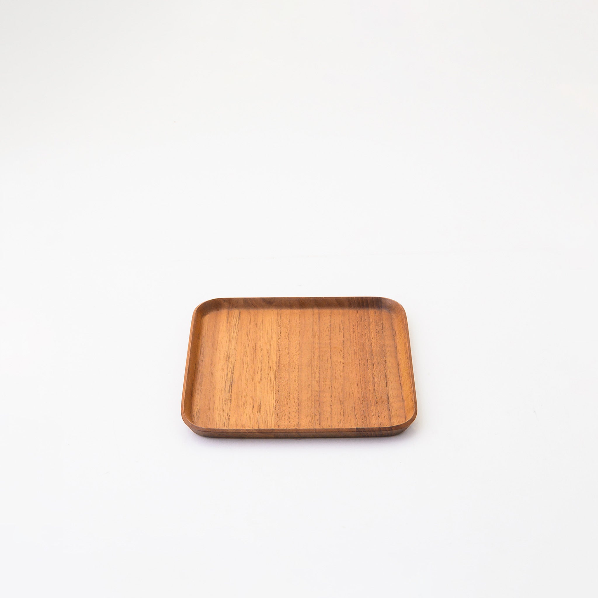 BLANCHE SQUARE TRAY S 20 x 20 CM. (TEAK)